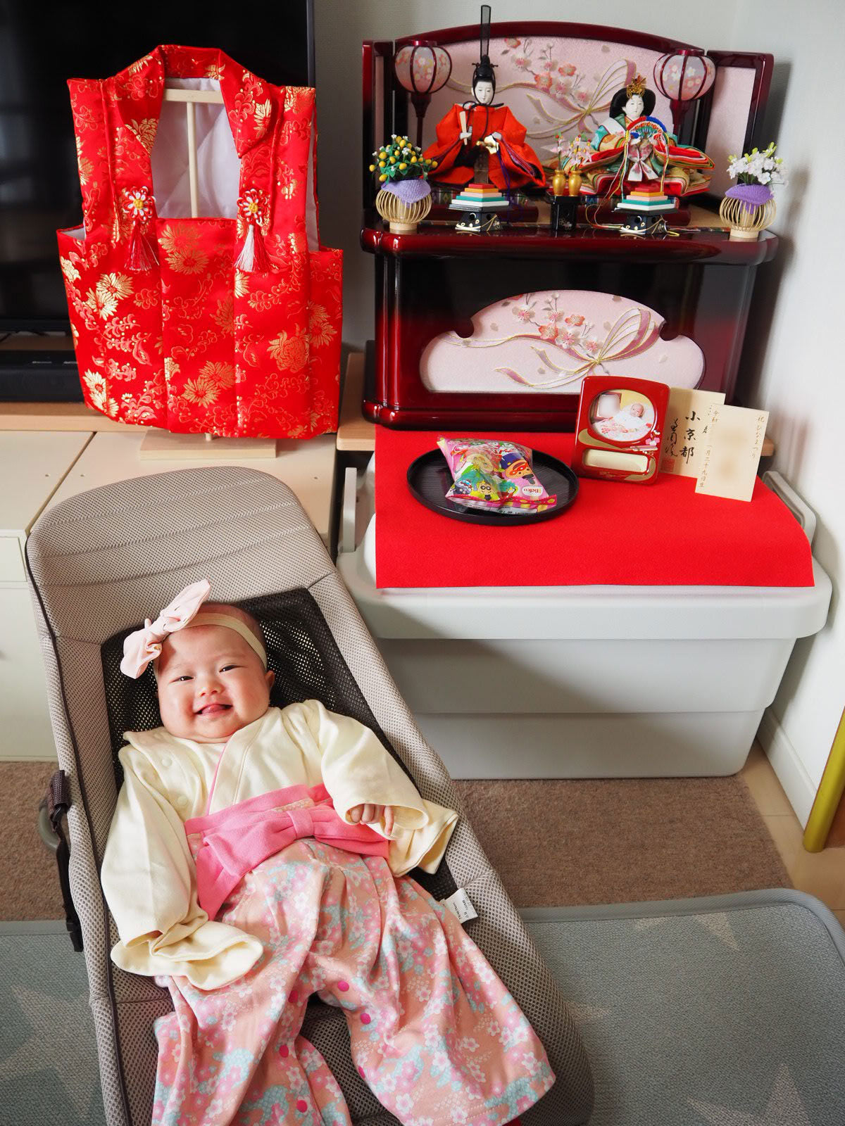 おしゃれで可愛いコンパクトに飾れる雛人形 MAHOROBAで実際にご購入