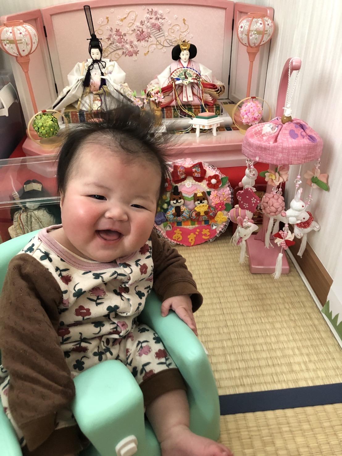 初節句の思い出づくり「幸せの声」