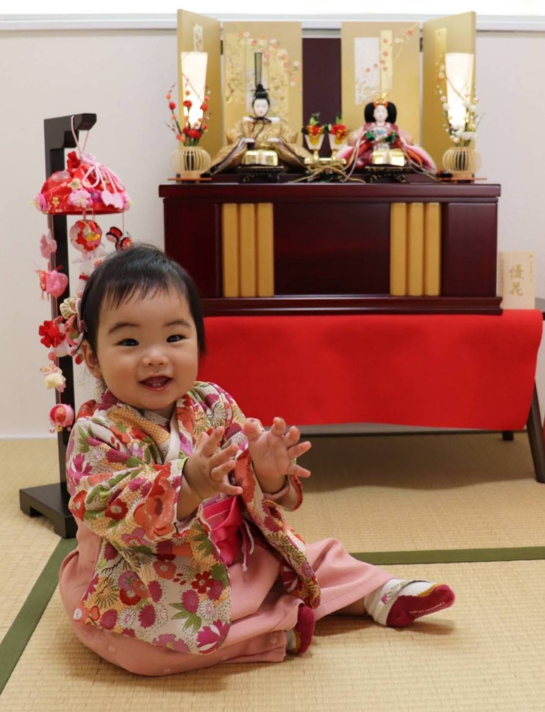 「娘に似ているお雛様」