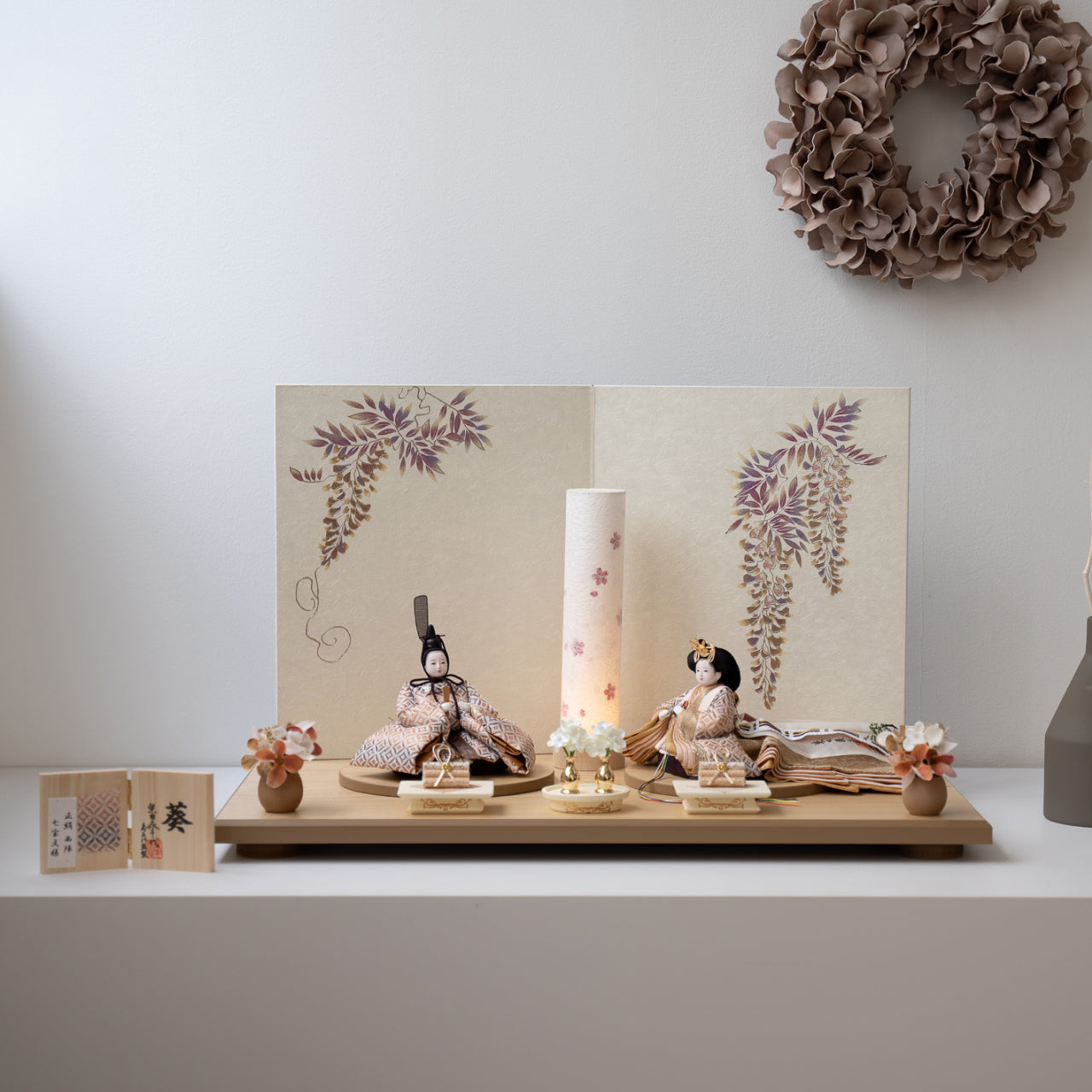 雛人形・新作】柴田家千代作の「葵」のお人形