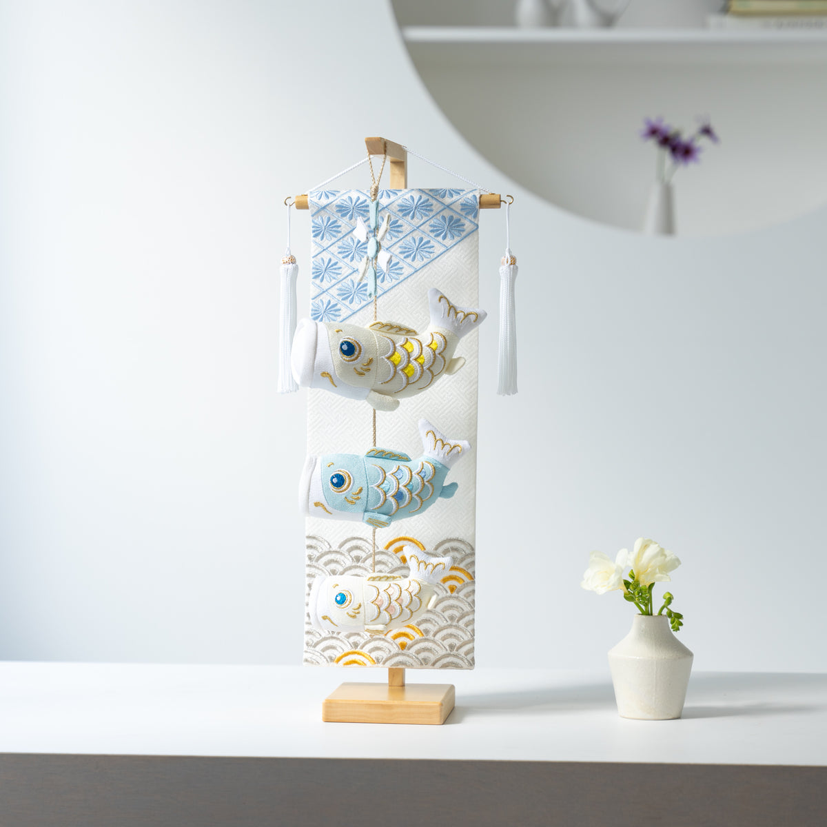 夢鯉 空 三匹 48cm