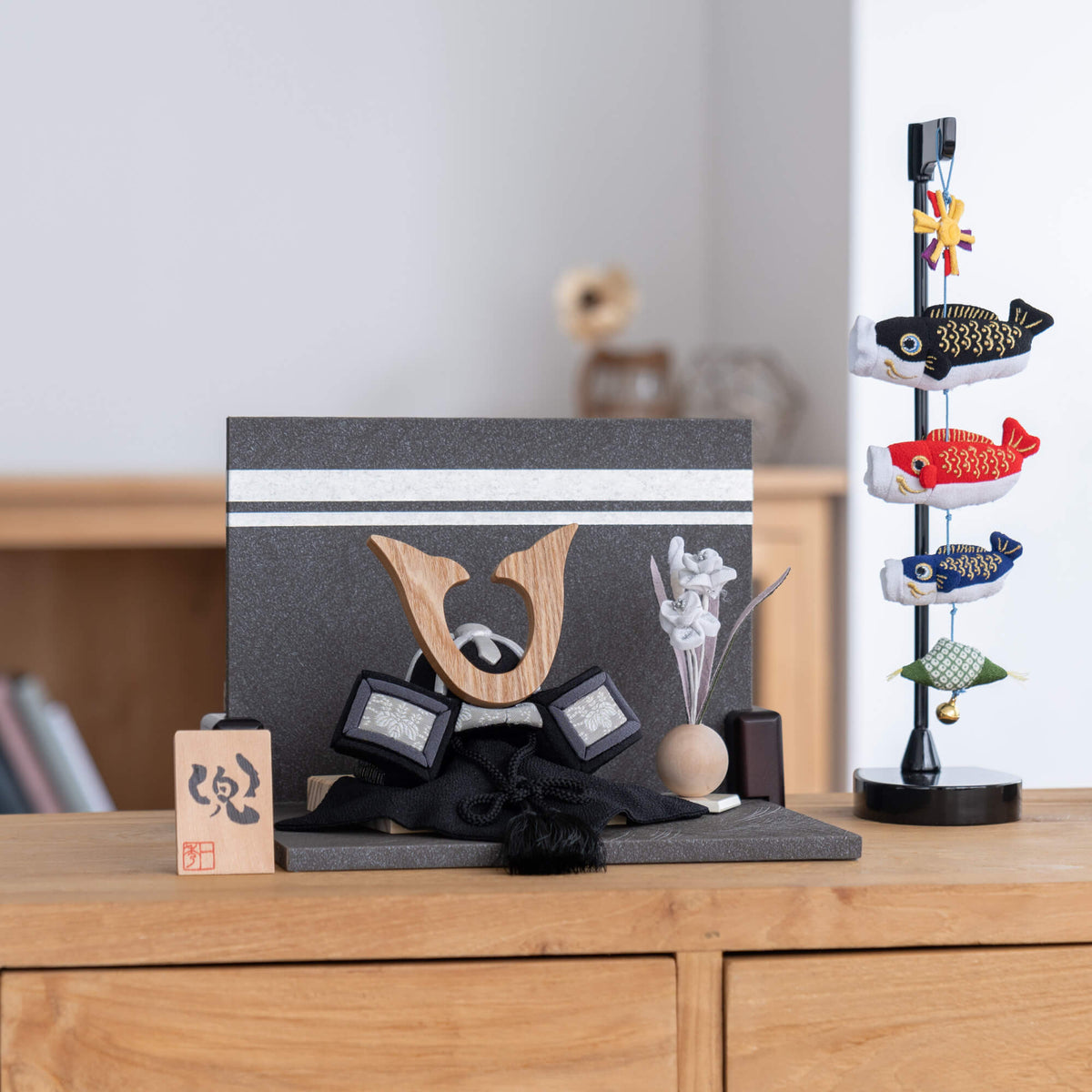 五月人形 正宗 木目込み兜飾り 一秀