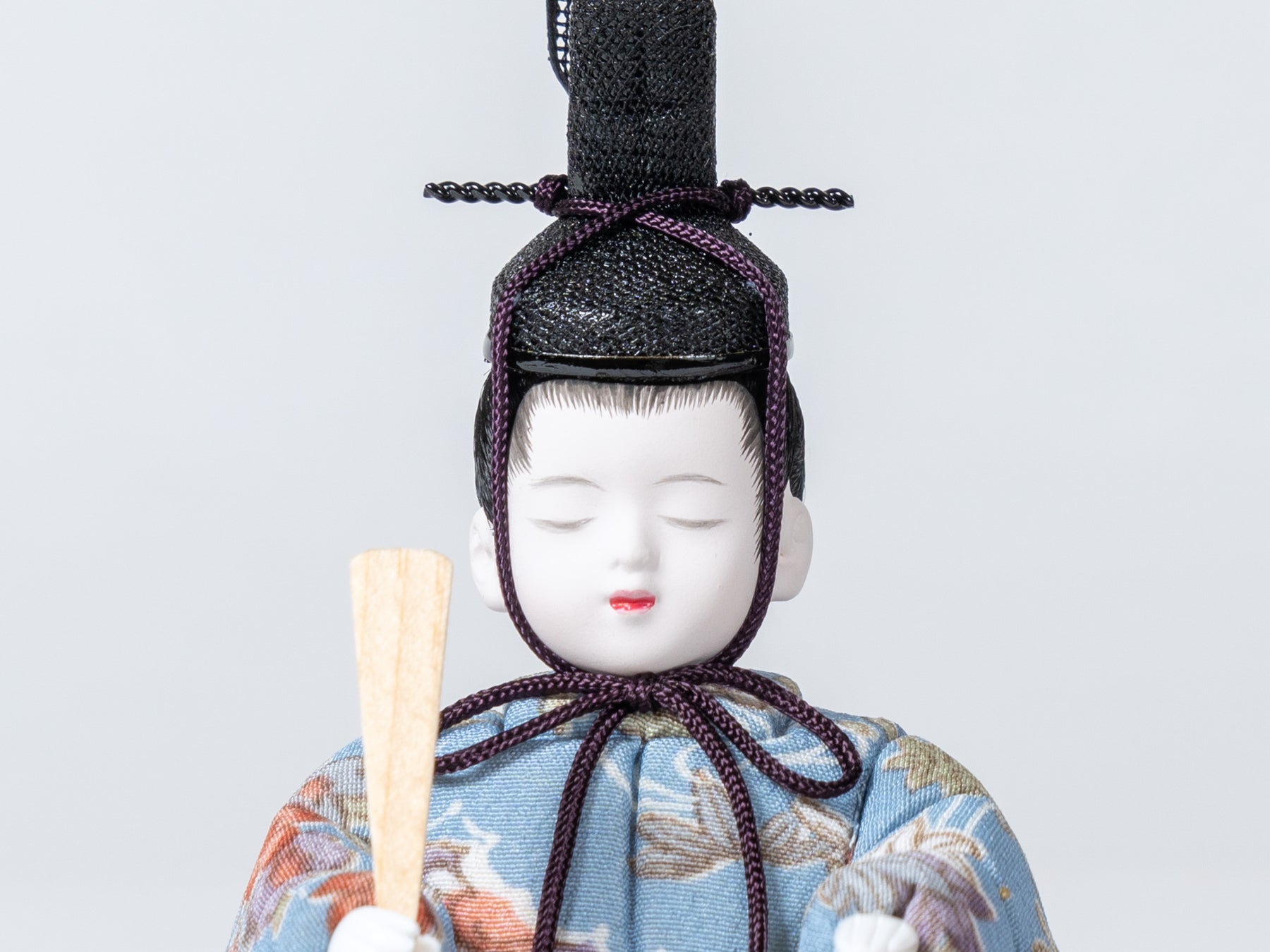 雛人形 瑠花平飾り 一秀 水色