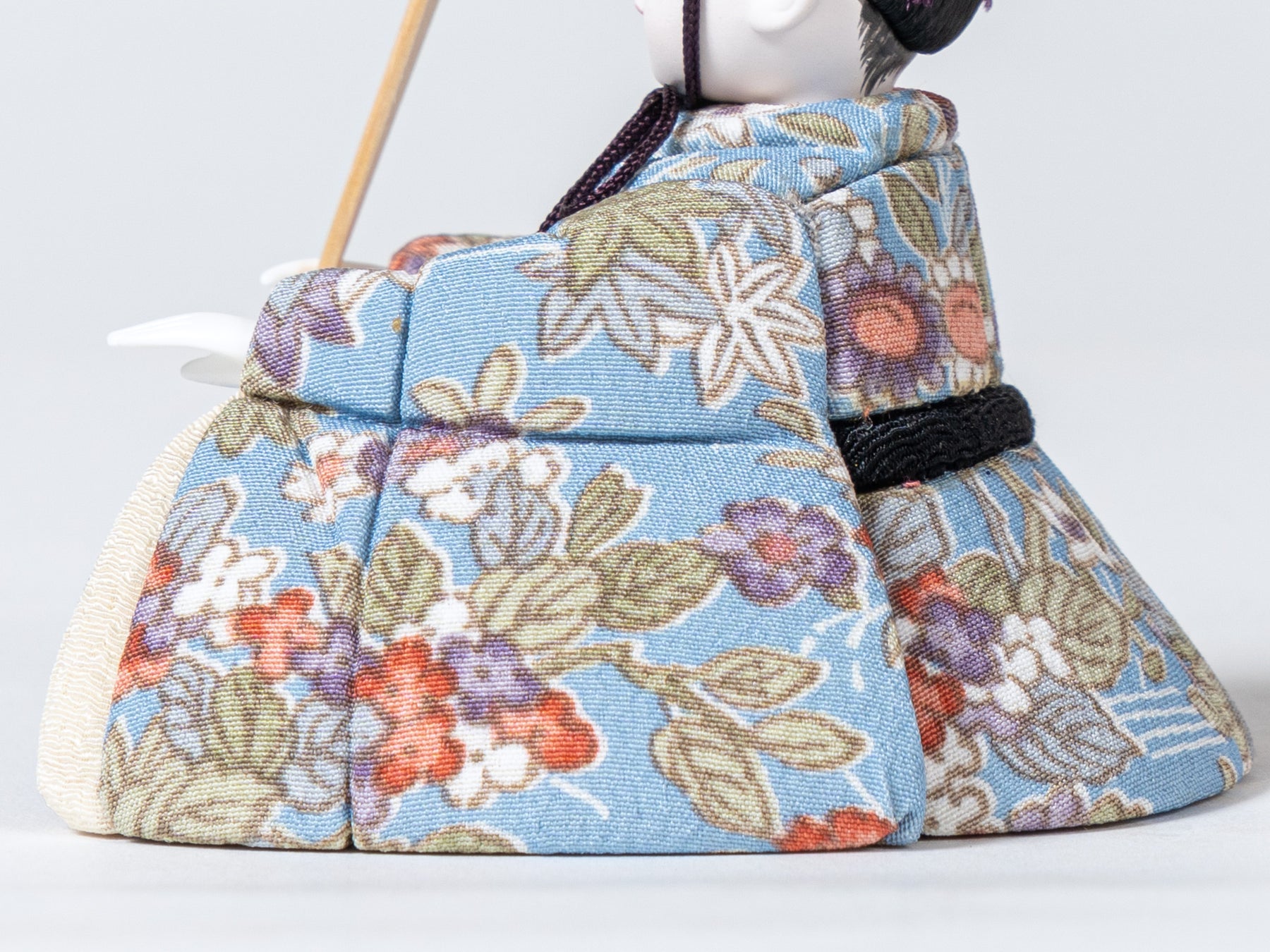 雛人形 瑠花平飾り 一秀 水色