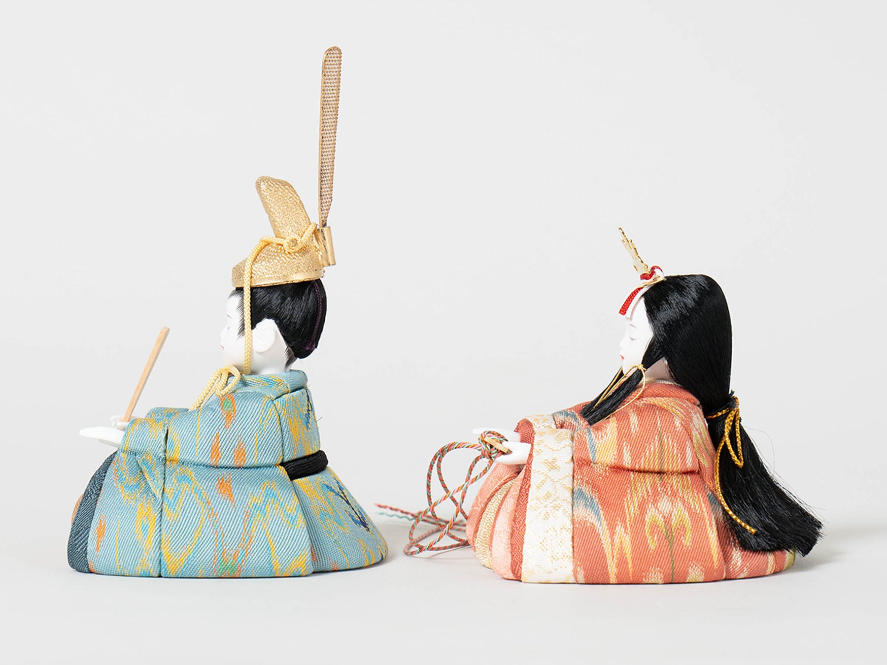 雛人形 瑠花平飾り 縹赤