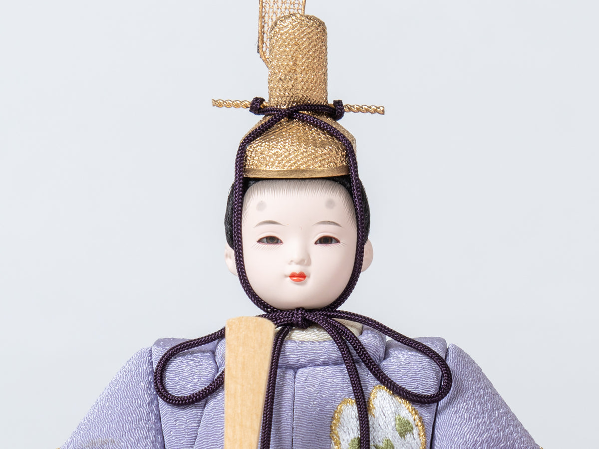 雛人形 宇珠 木目込み 平飾り 一秀 S-128