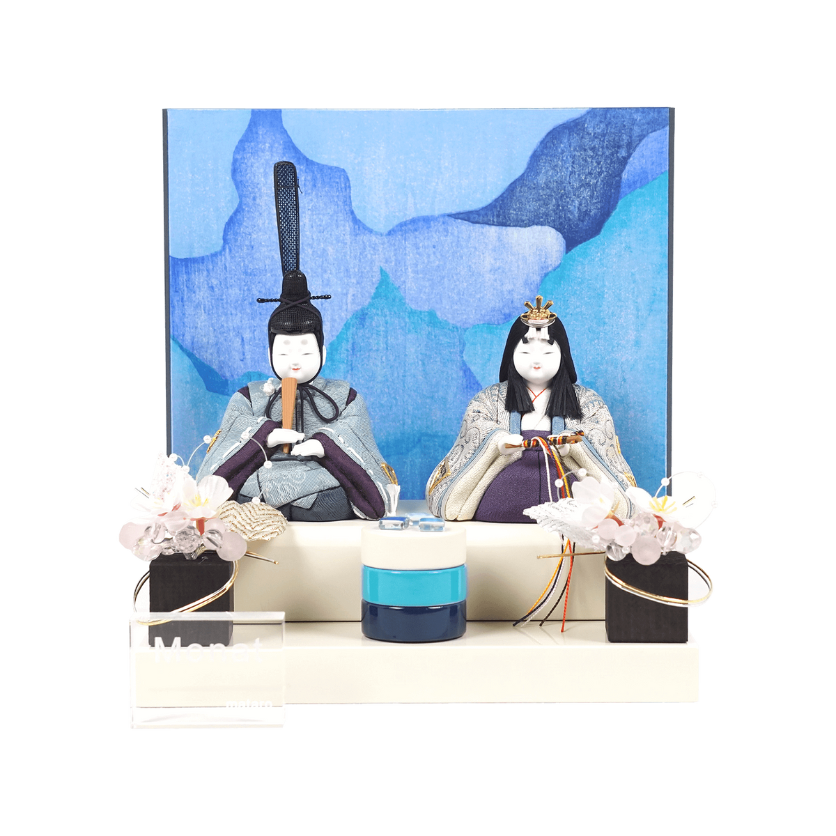 雛人形 Monat - アート雛 木目込み人形 真多呂作