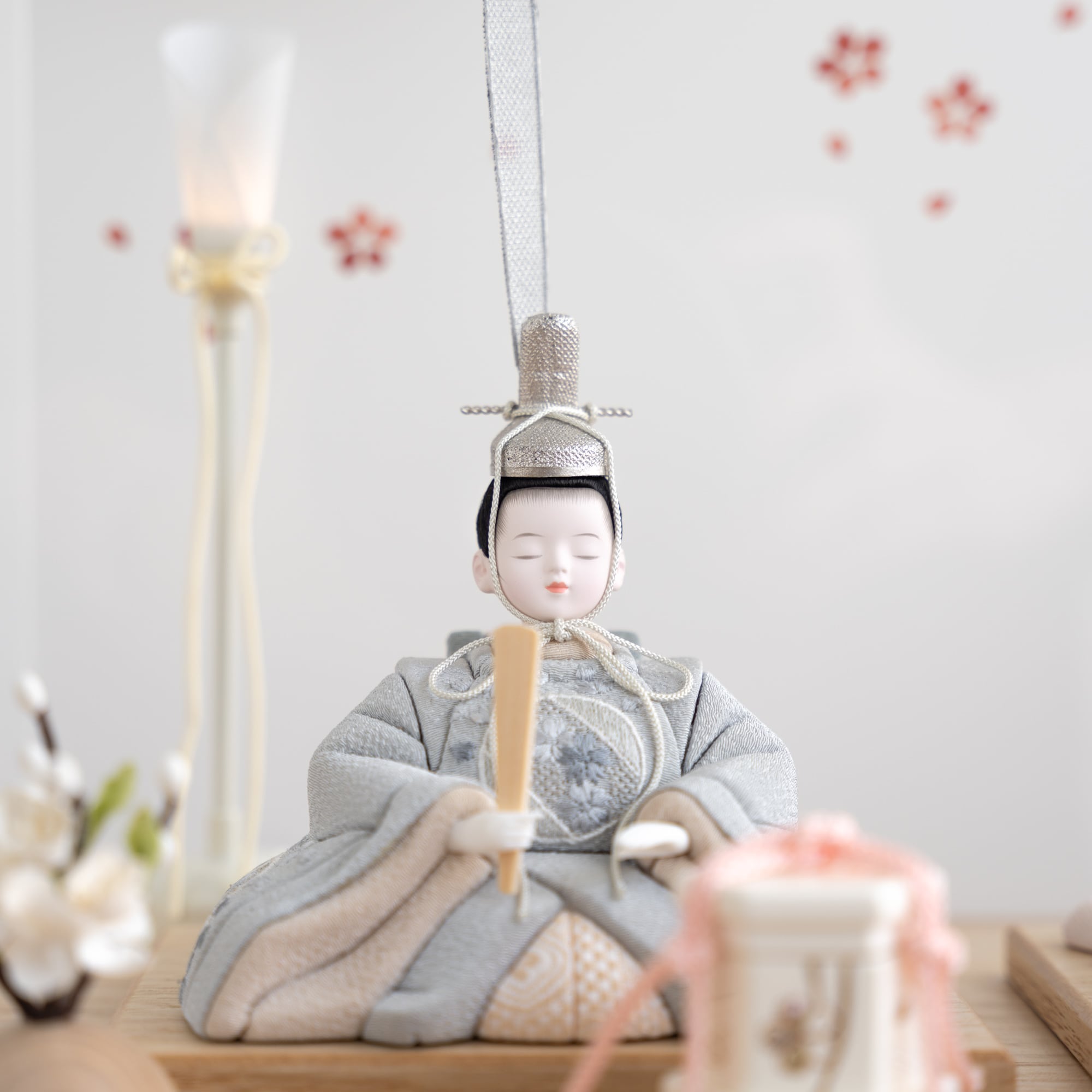 雛人形 心(ここ) 人形ケース 白木 一秀 C118