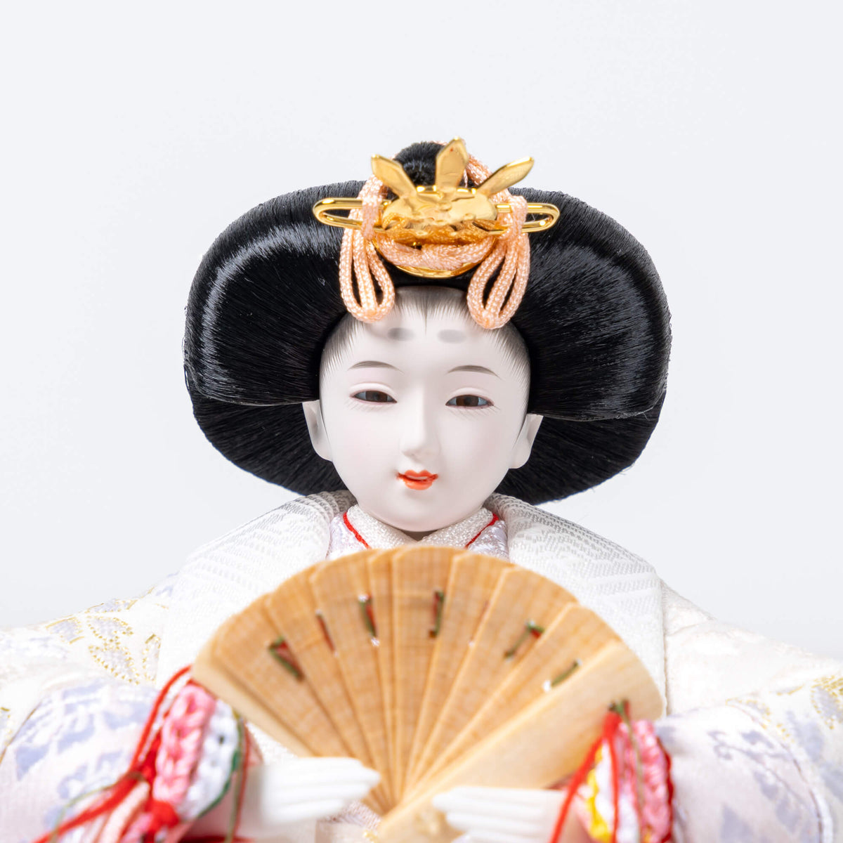 雛人形 和彩 ケース飾り 白木 白 吉徳大光