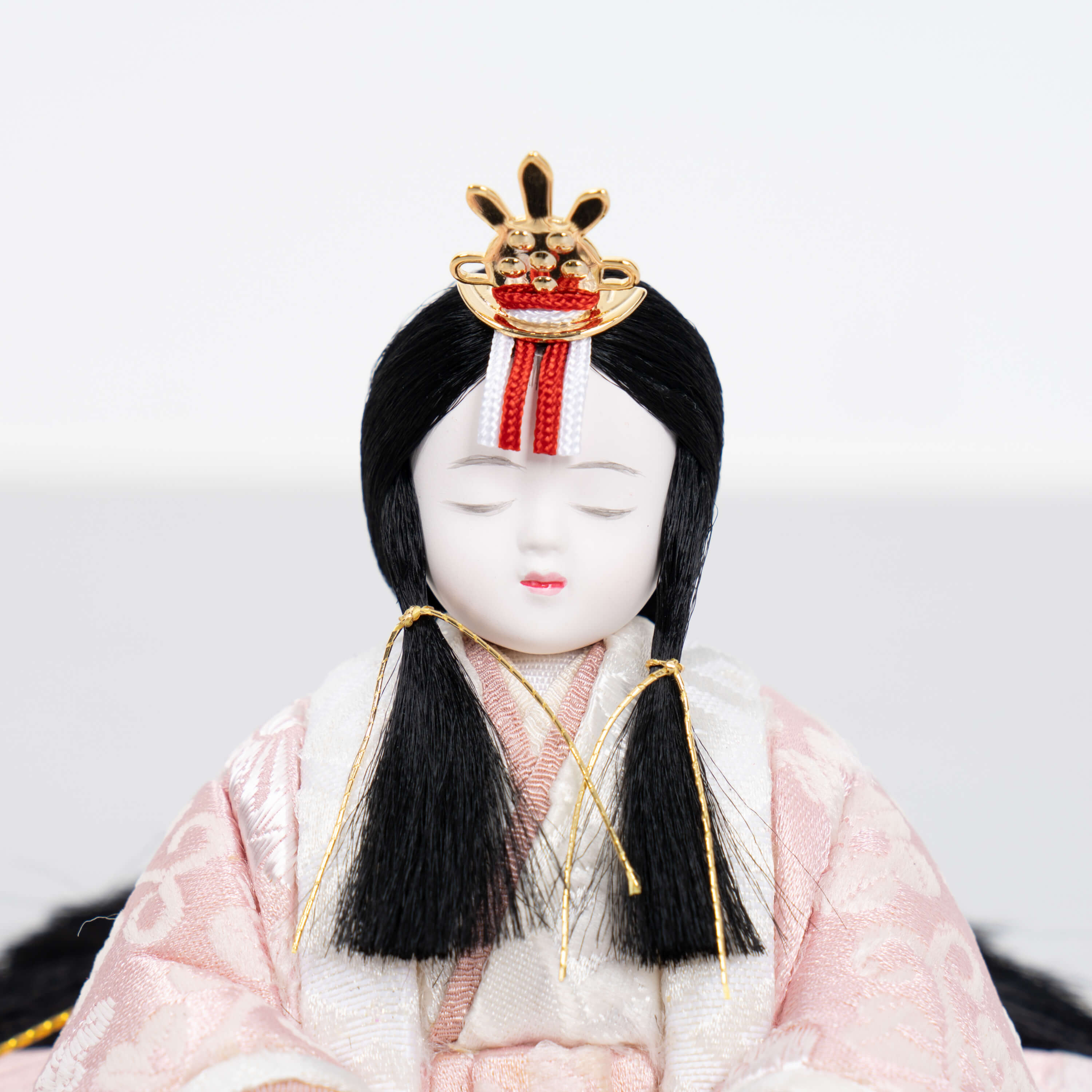 雛人形 雫 平飾り さくら色 一秀