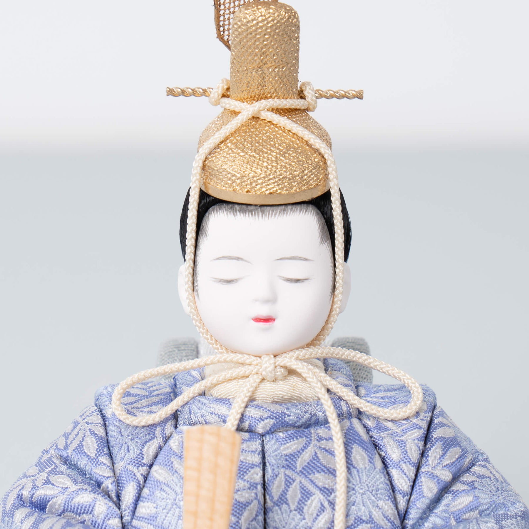 雛人形 紬 人形ケース オーク 一秀