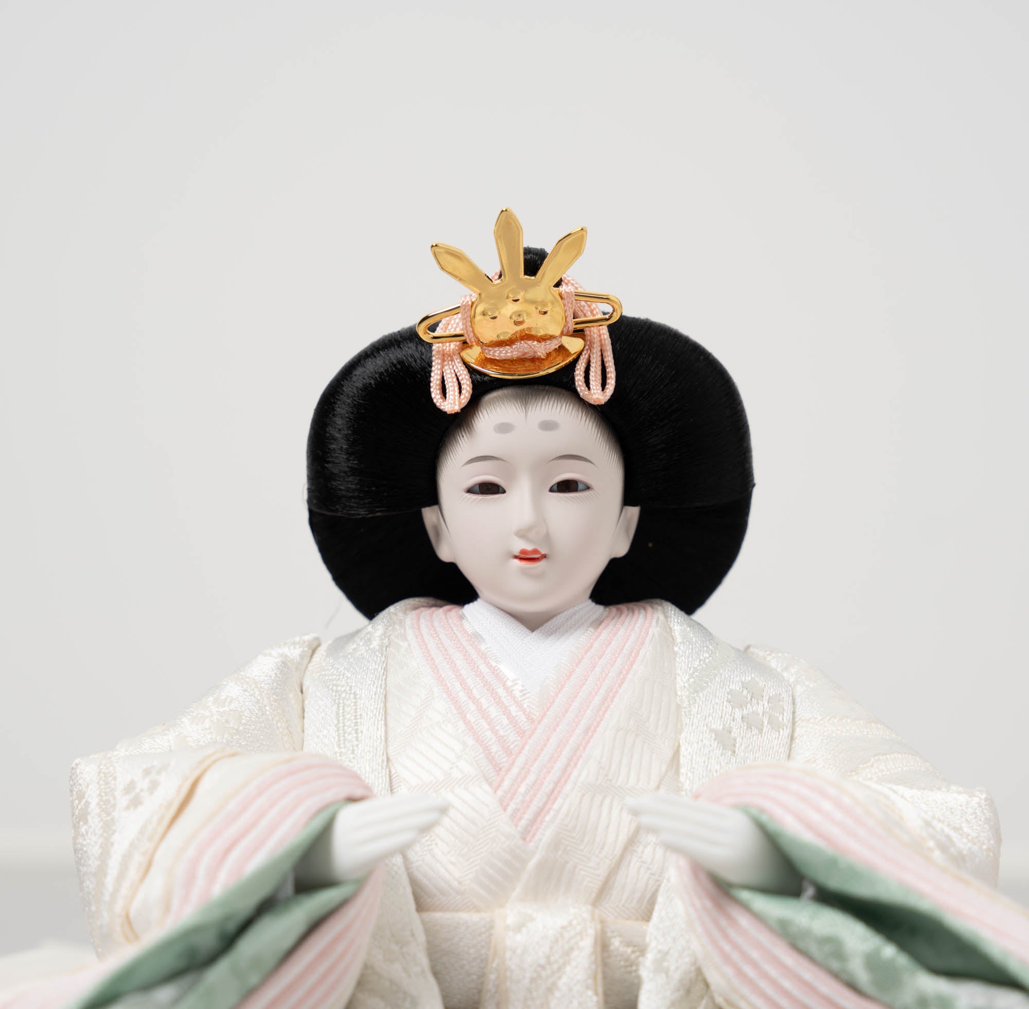 雛人形 かのん 人形ケース 吉藤作 桜刺繍