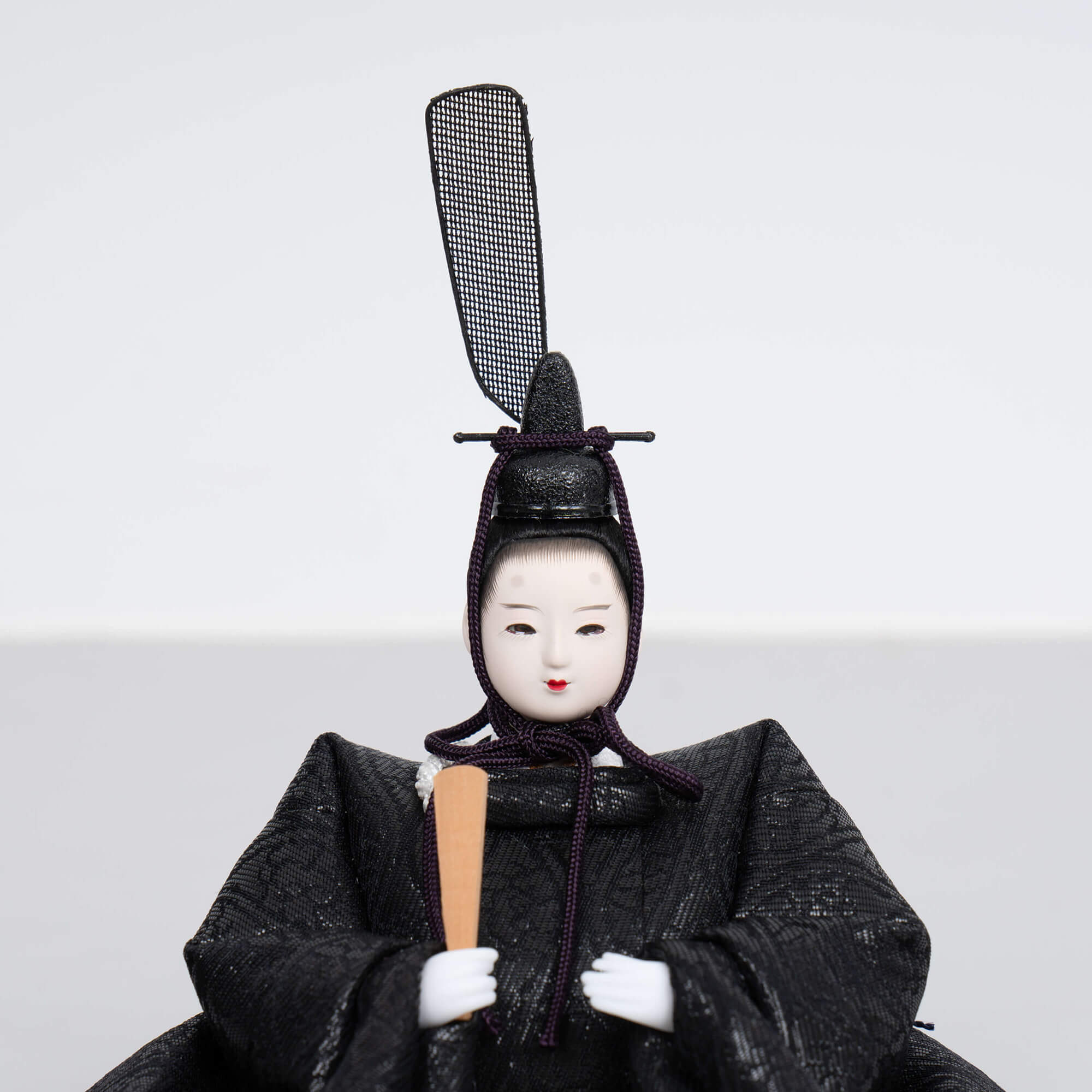 雛人形 貴和平飾り 木目黒 柴田家千代 雲立湧 漆塗