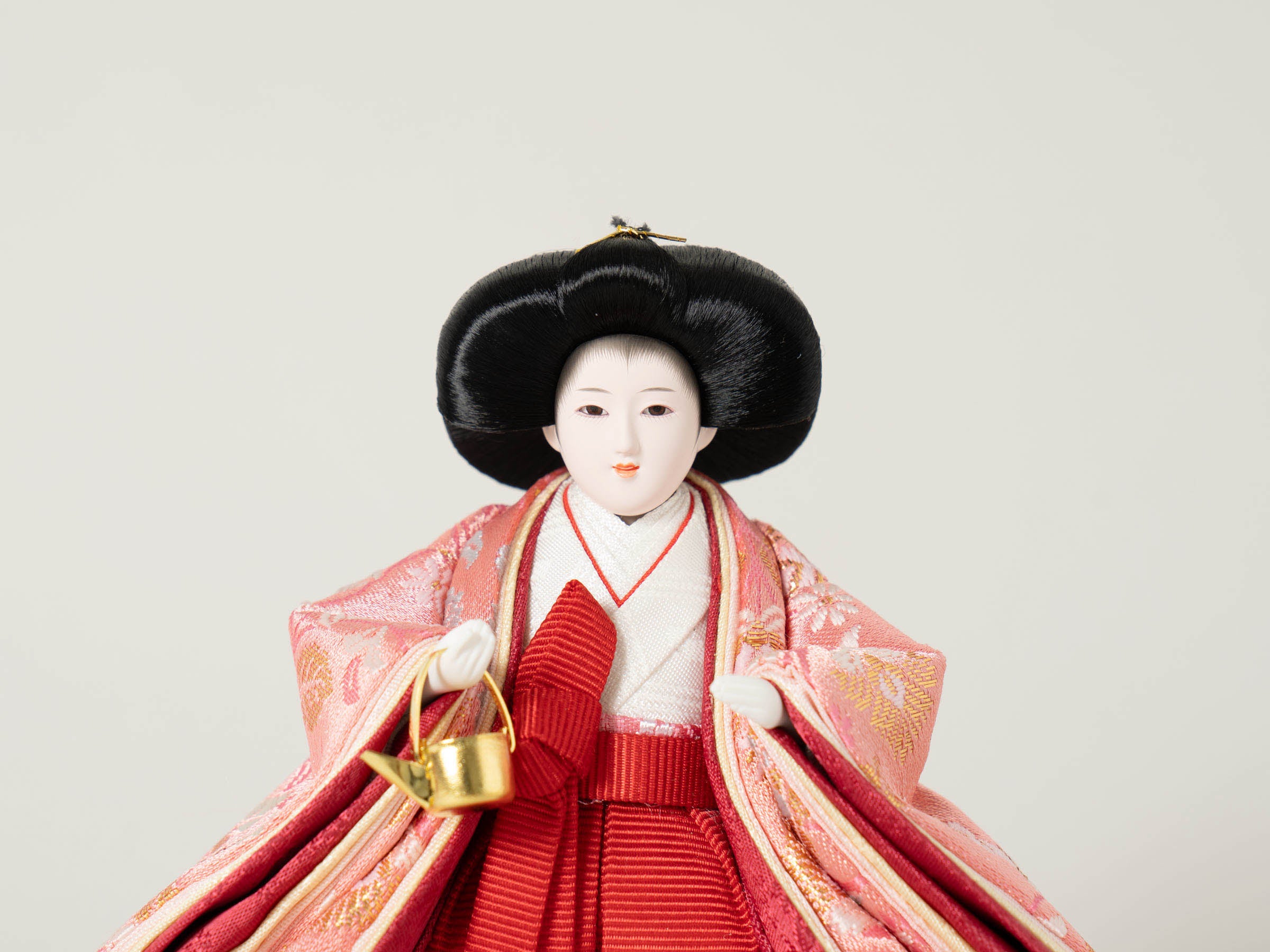 雛人形 弥音三段飾り ナチュラルアイボリー