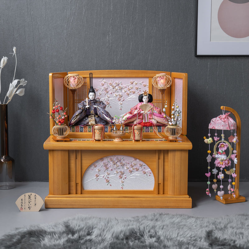 雛人形 きよみ収納 明茶色 吉徳大光