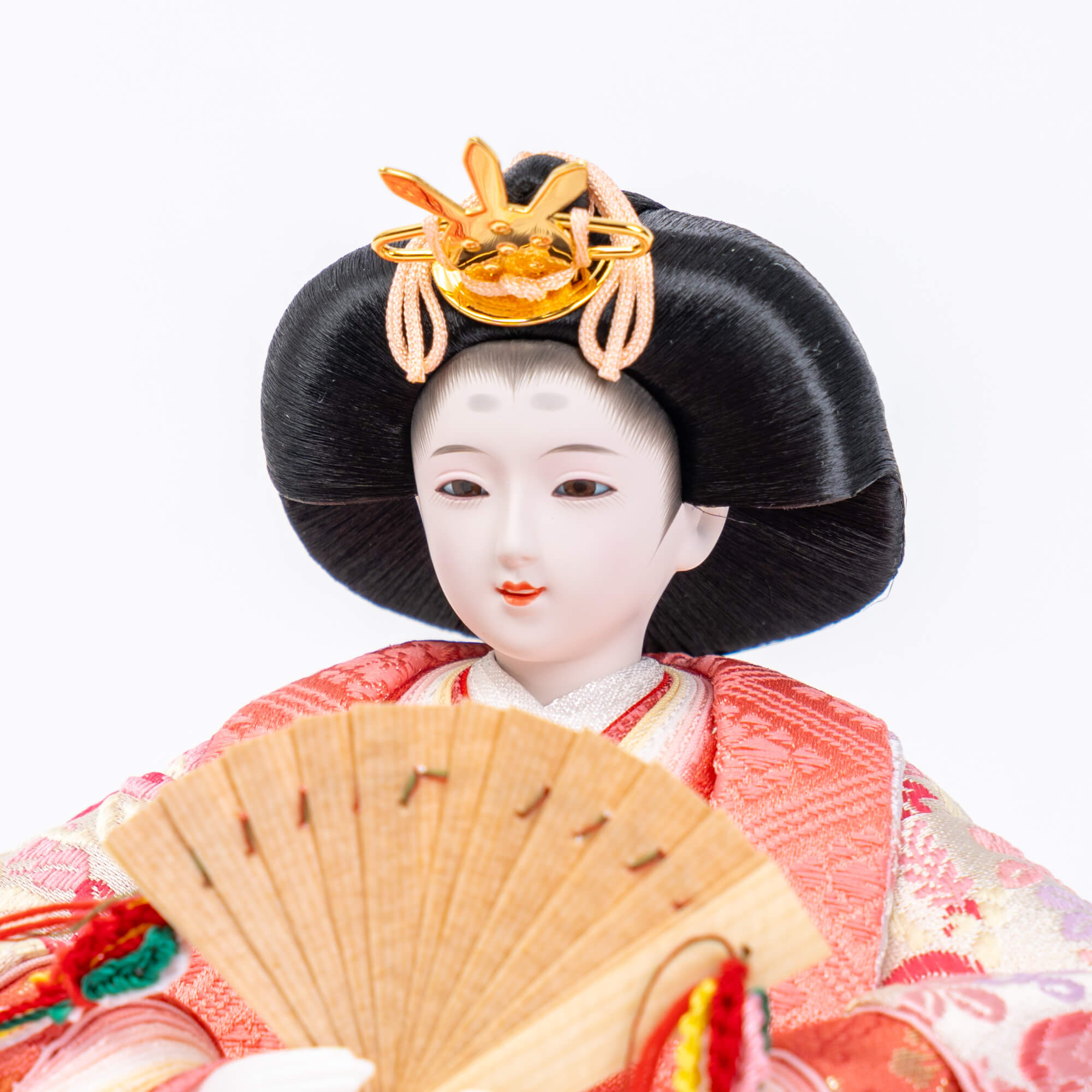 雛人形 きよみ収納 明茶色 吉徳大光 グリーン
