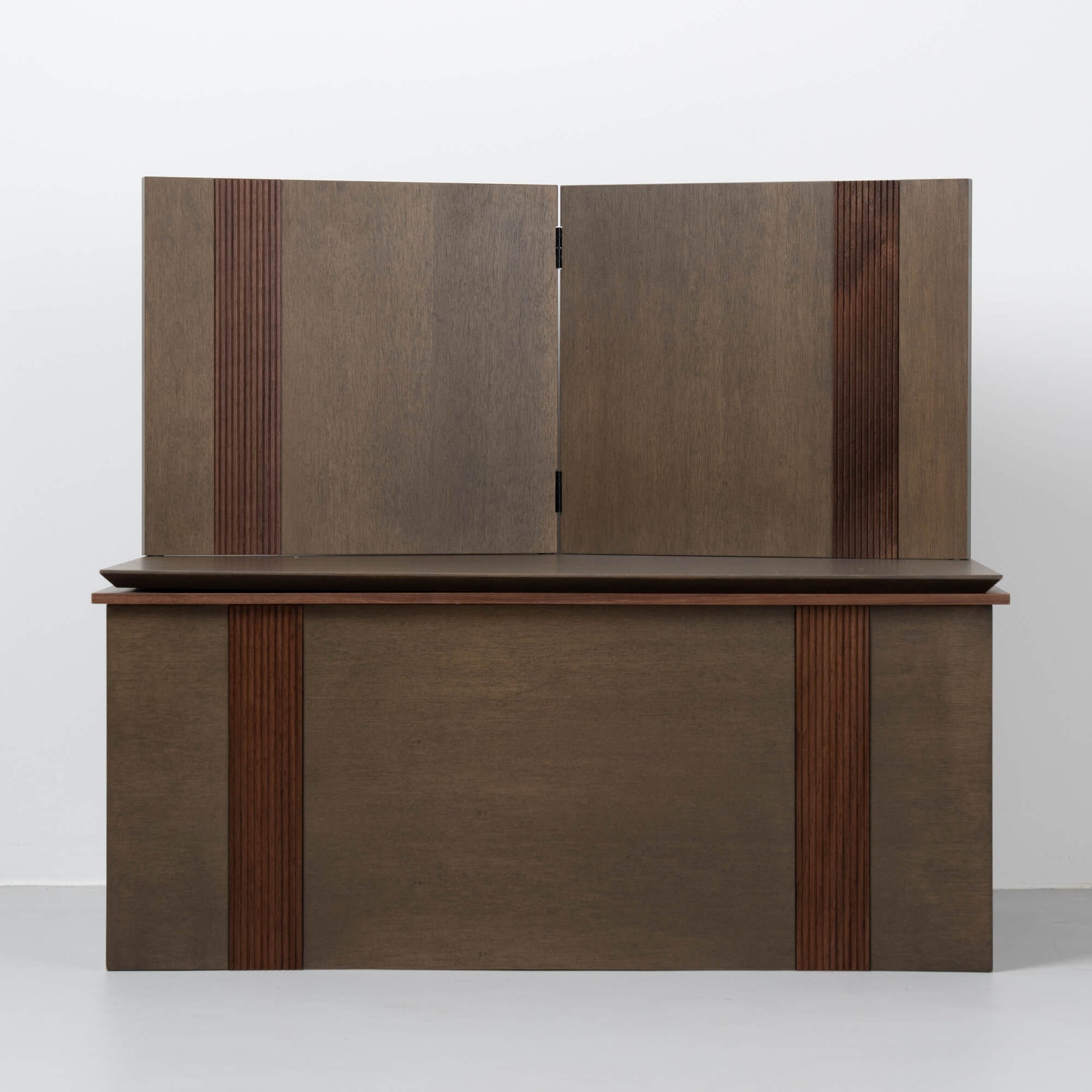 雛人形 凪彩収納飾り グレー 平安道翠 正絹草木染