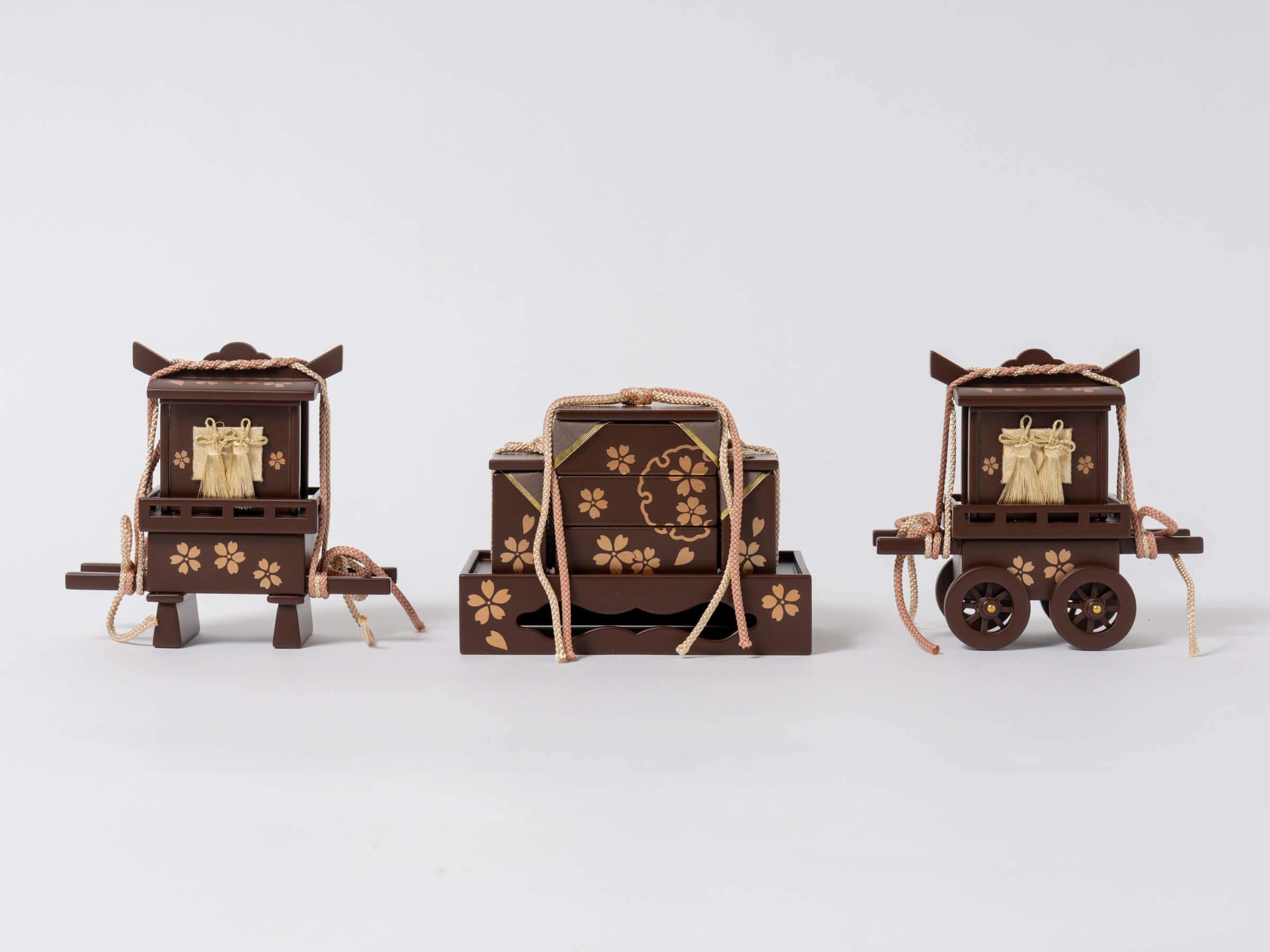 雛人形 凛皇三段飾り ナチュラル