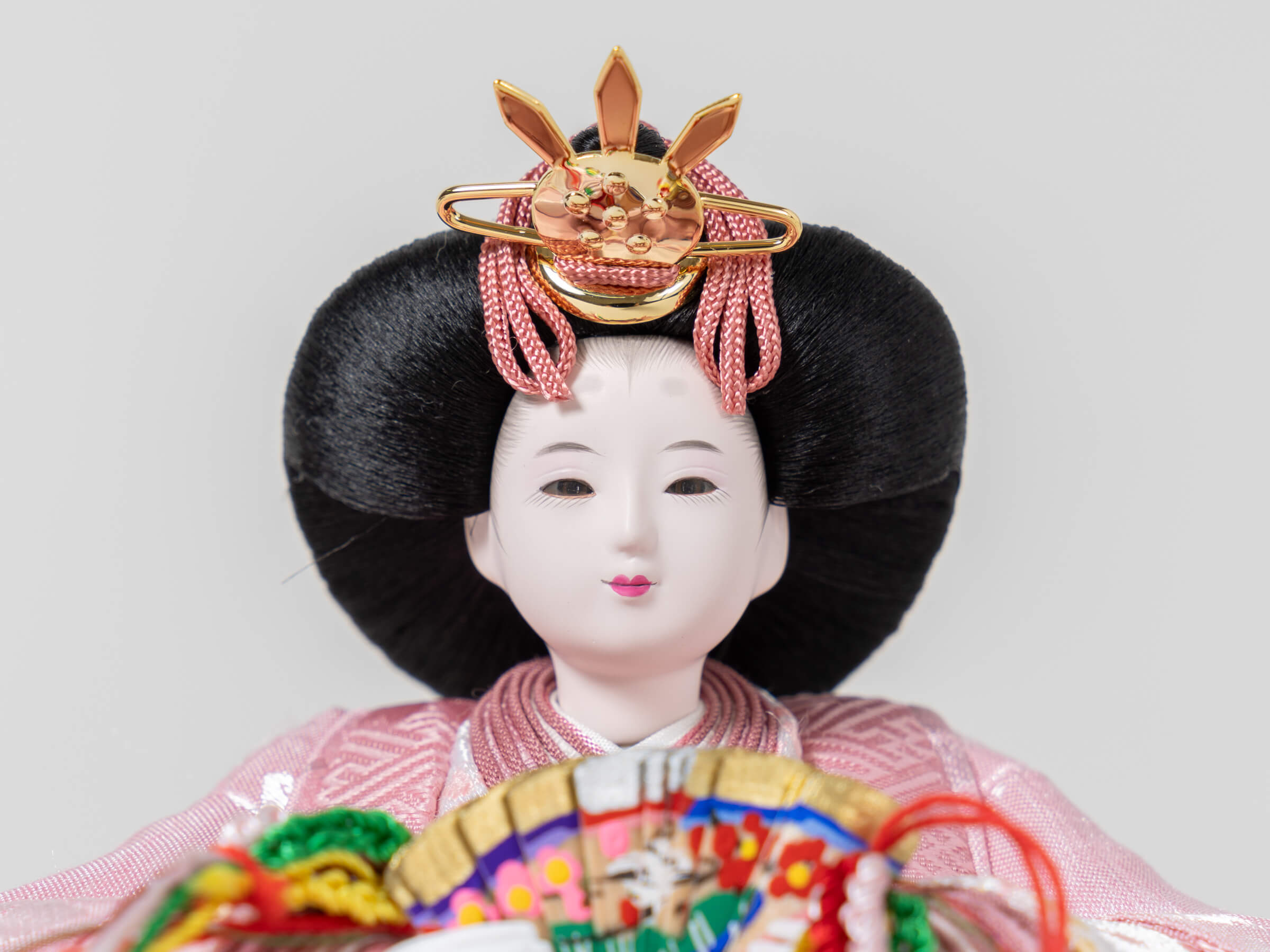 雛人形 胡白平飾り 白 柴田家千代82D