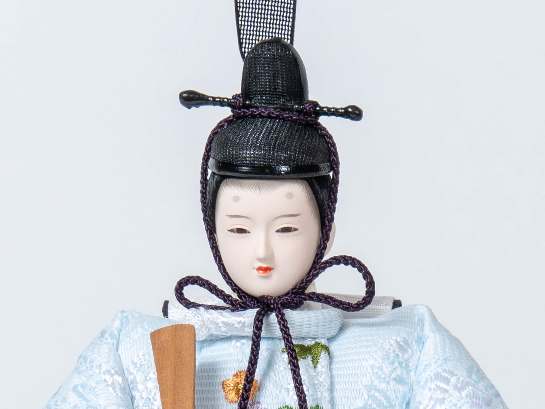 雛人形 こずえ平飾り 白 ブルー