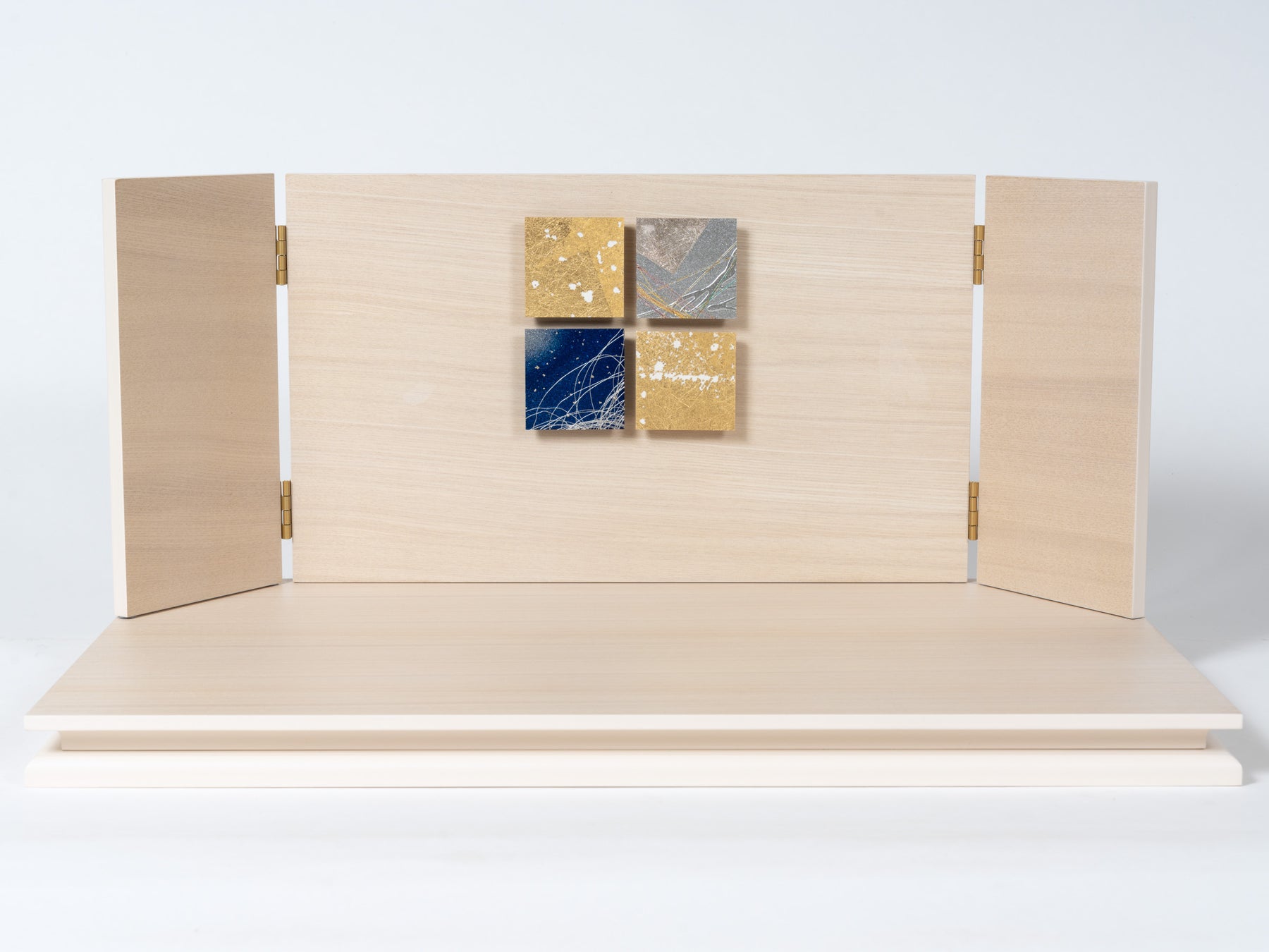 雛人形 胡白平飾り 白 吉徳大光 立湧桜