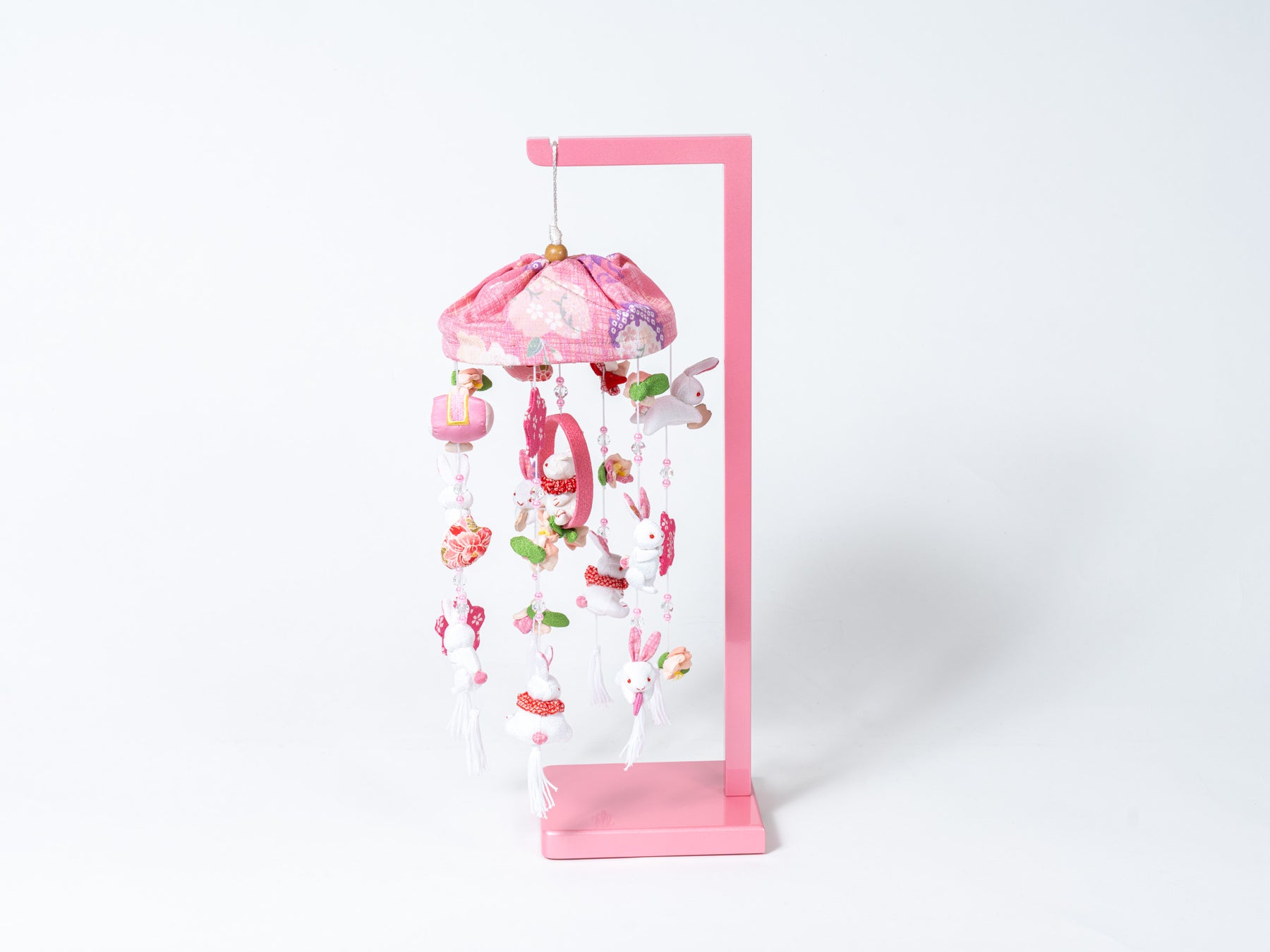 つるし雛 クリスタルうさぎ H50