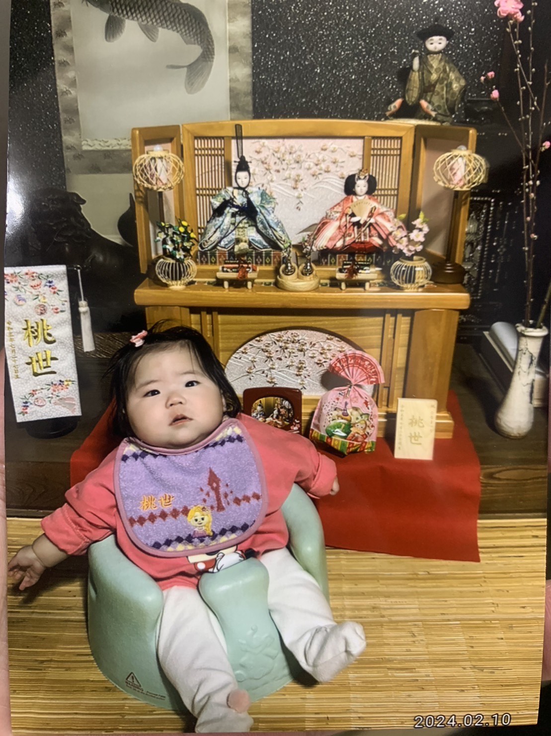 「時間をかけて選んだおひな様」