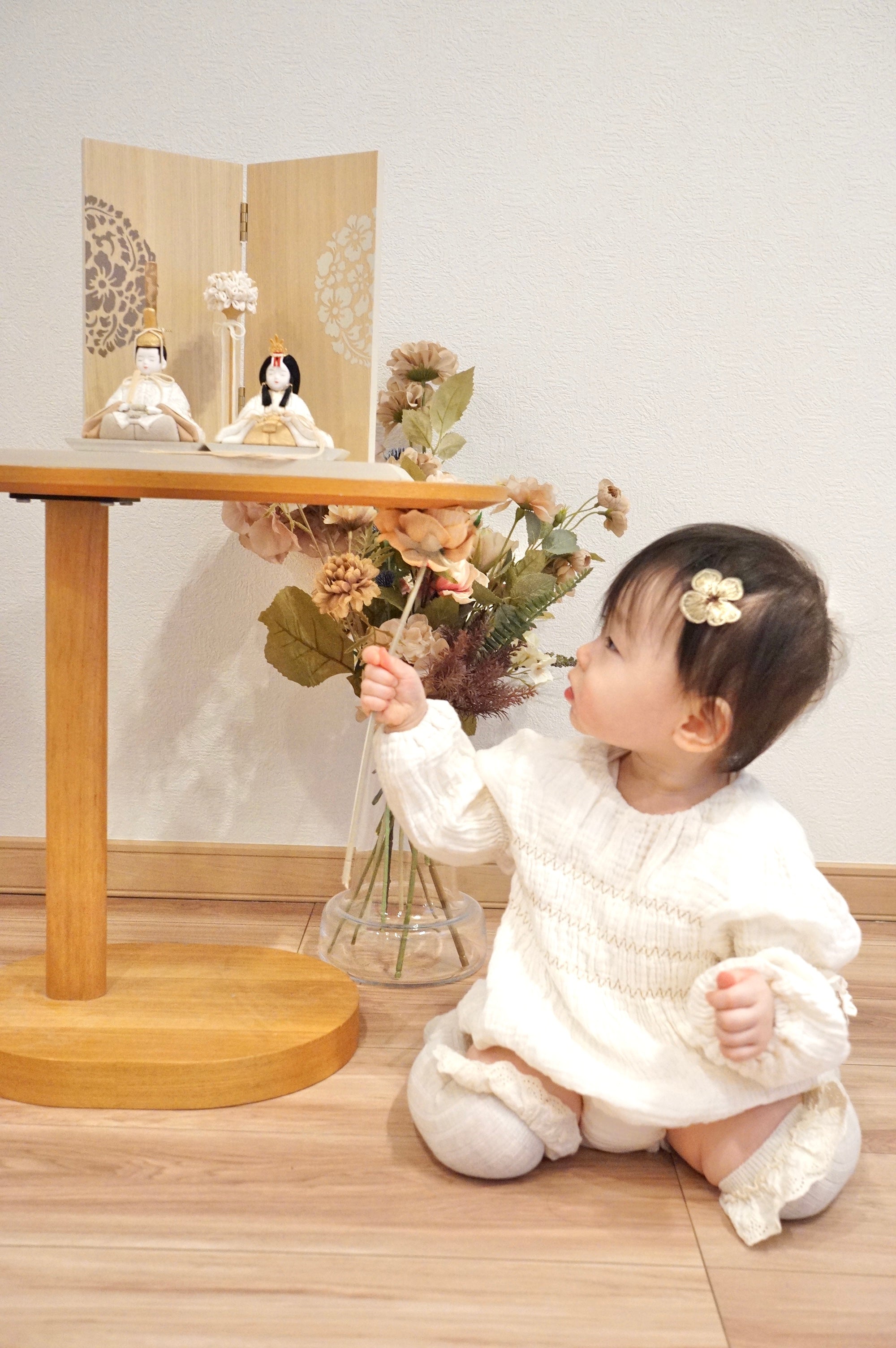 「一目ぼれの優しいお顔」