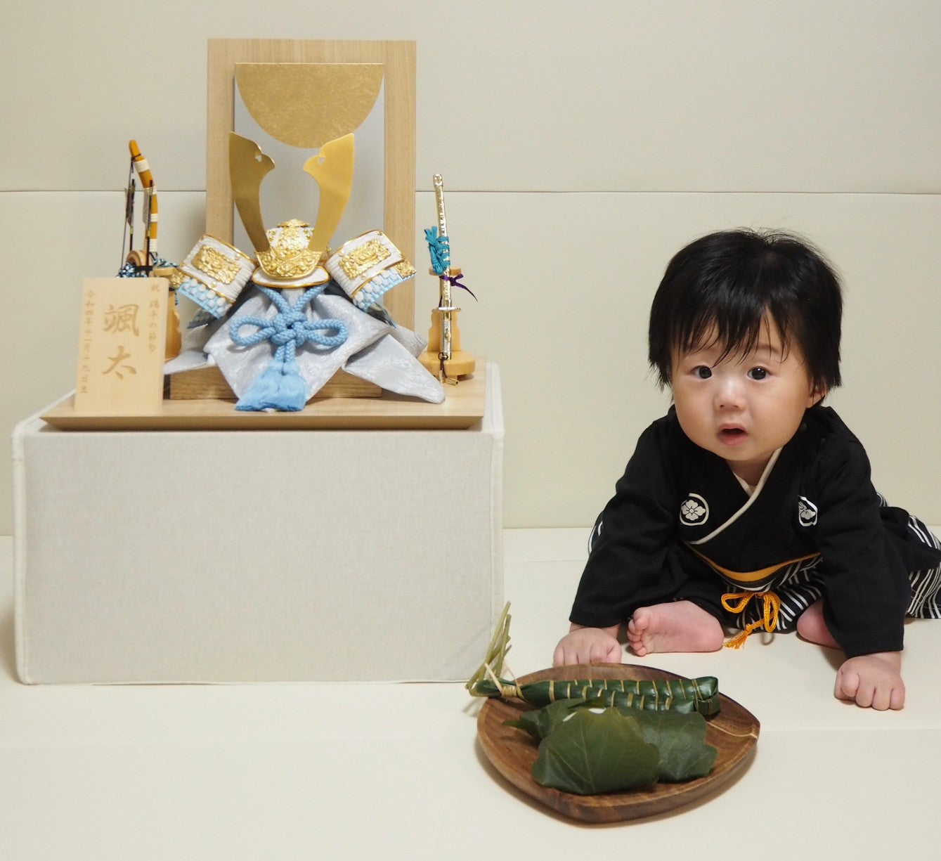 思いをつなぐ五月人形