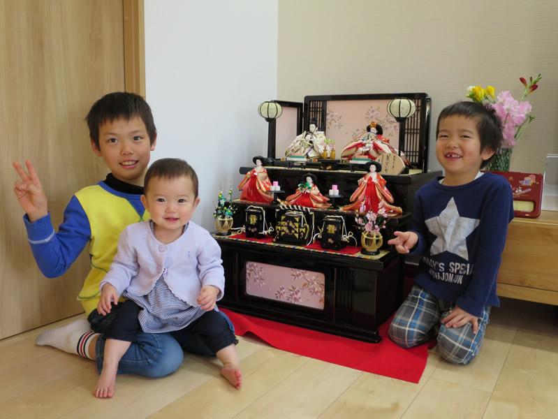 初節句の思い出づくり「幸せの声」