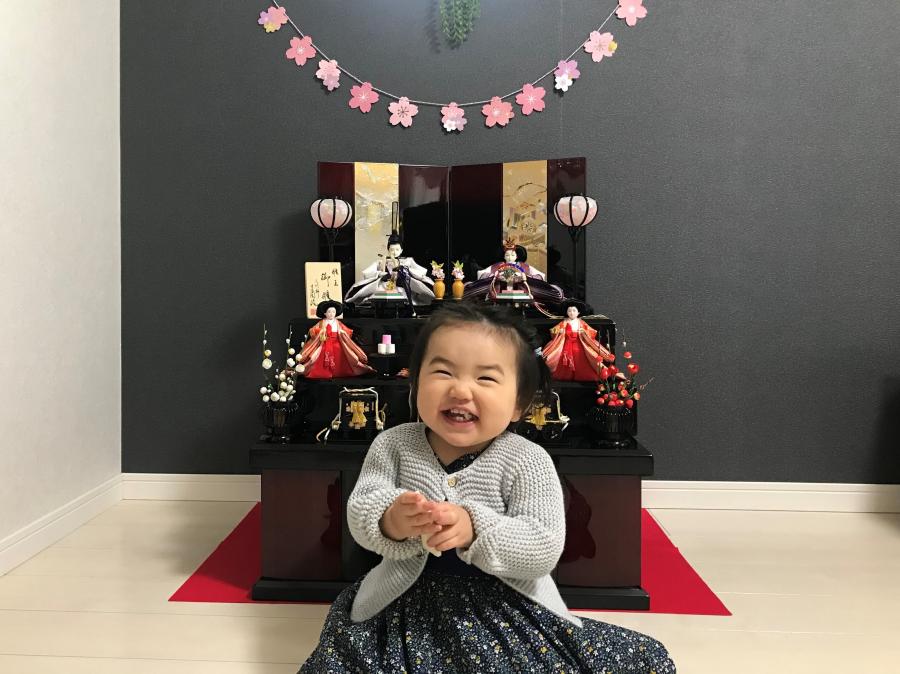 初節句の思い出づくり「幸せの声」