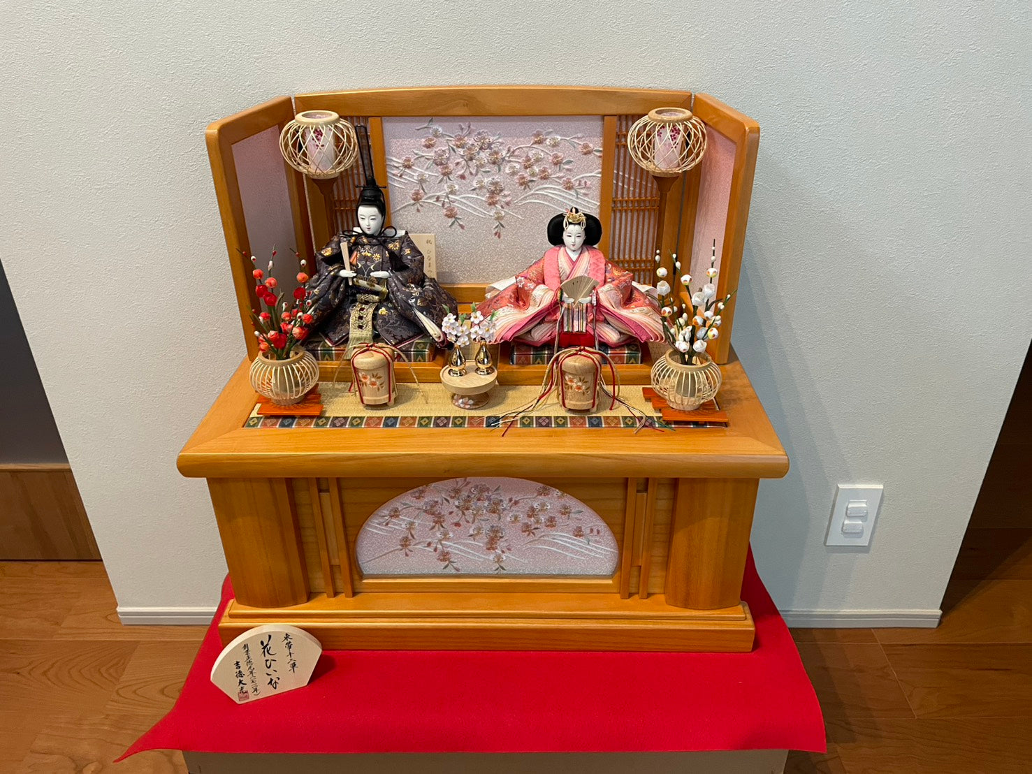「娘のおひなさま🎎」