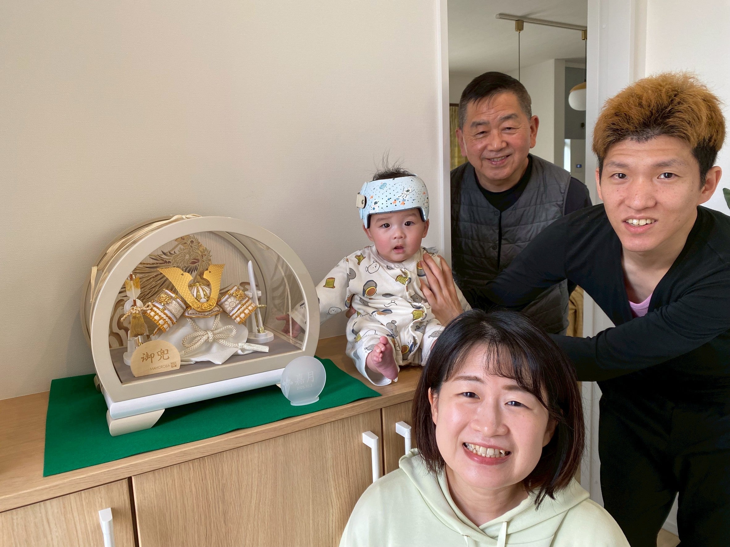 「息子にピッタリな五月人形」