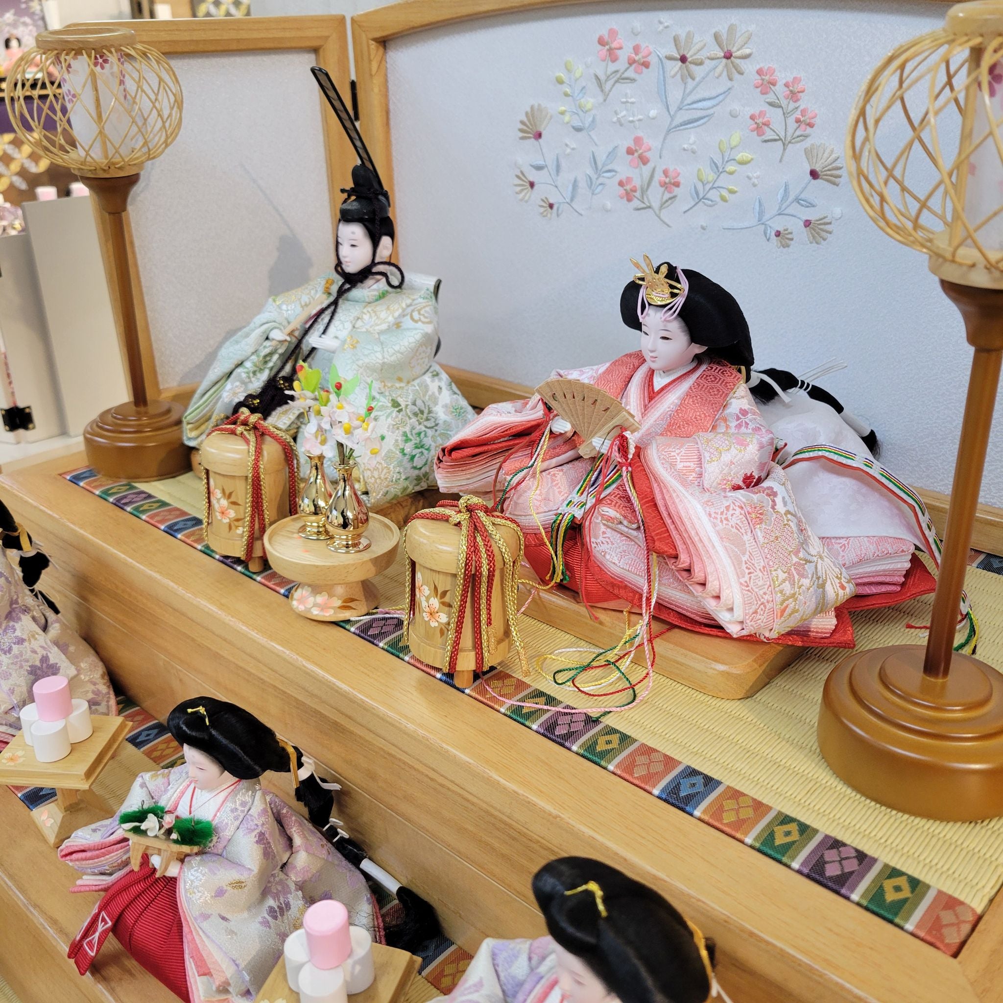 【カスタム商品】ゆずは引出収納飾り ナチュラル 吉徳大光
