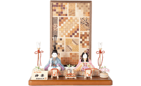 【カスタム商品】神楽平飾り 柿沼東光1909 木目込み