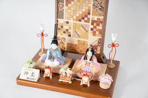 【カスタム商品】神楽平飾り 柿沼東光1909 木目込み