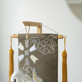 夢鯉 風 モスグレイ 48cm