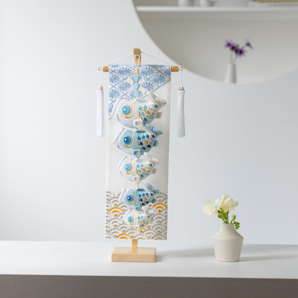 夢鯉 空 五匹 48cm