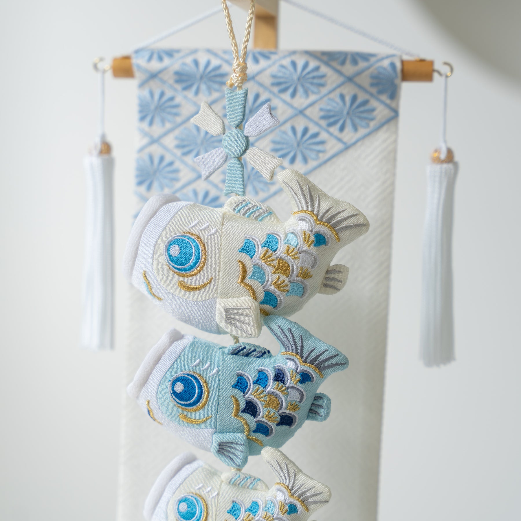 夢鯉 空 五匹 48cm