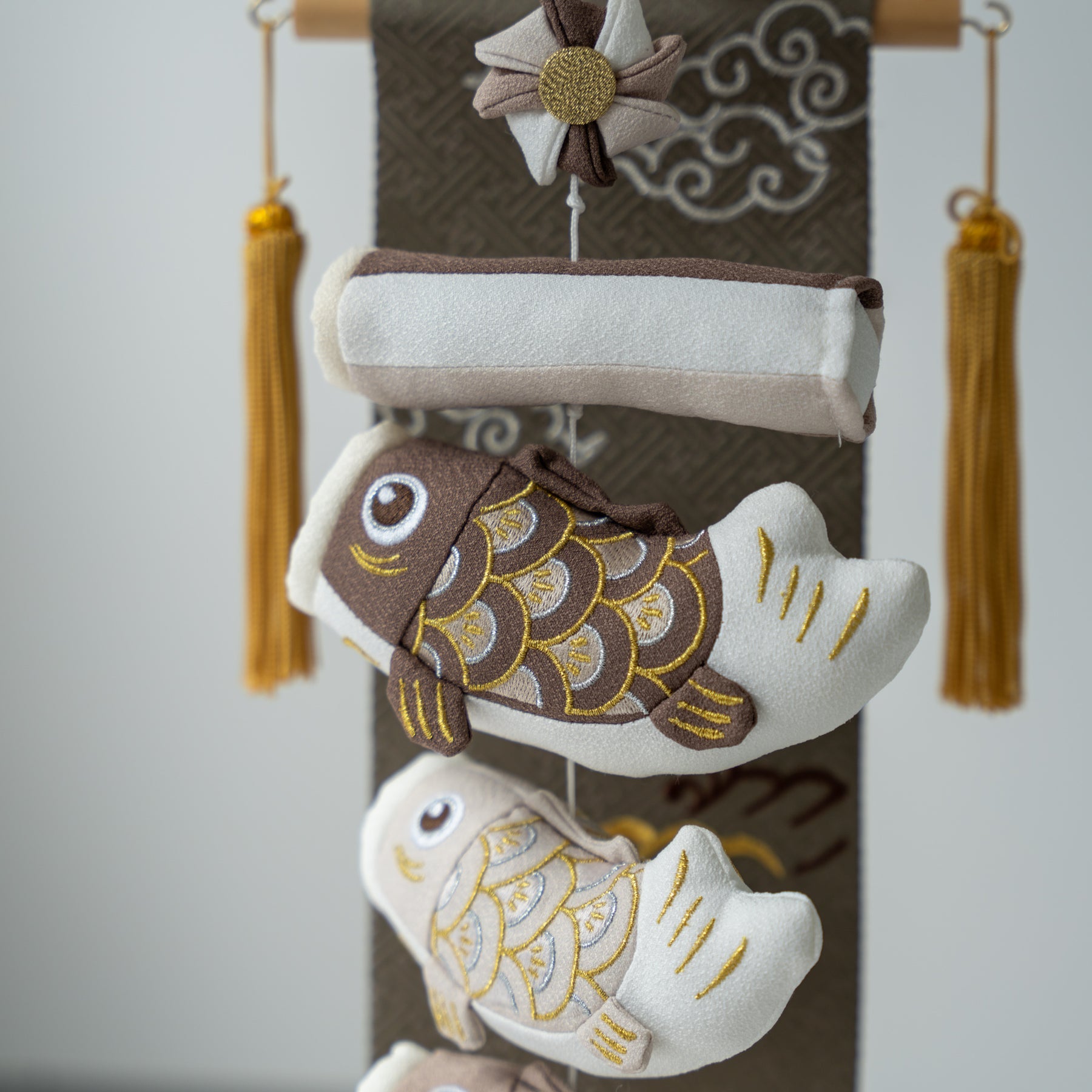 夢鯉 モカ モスグレイ 41cm