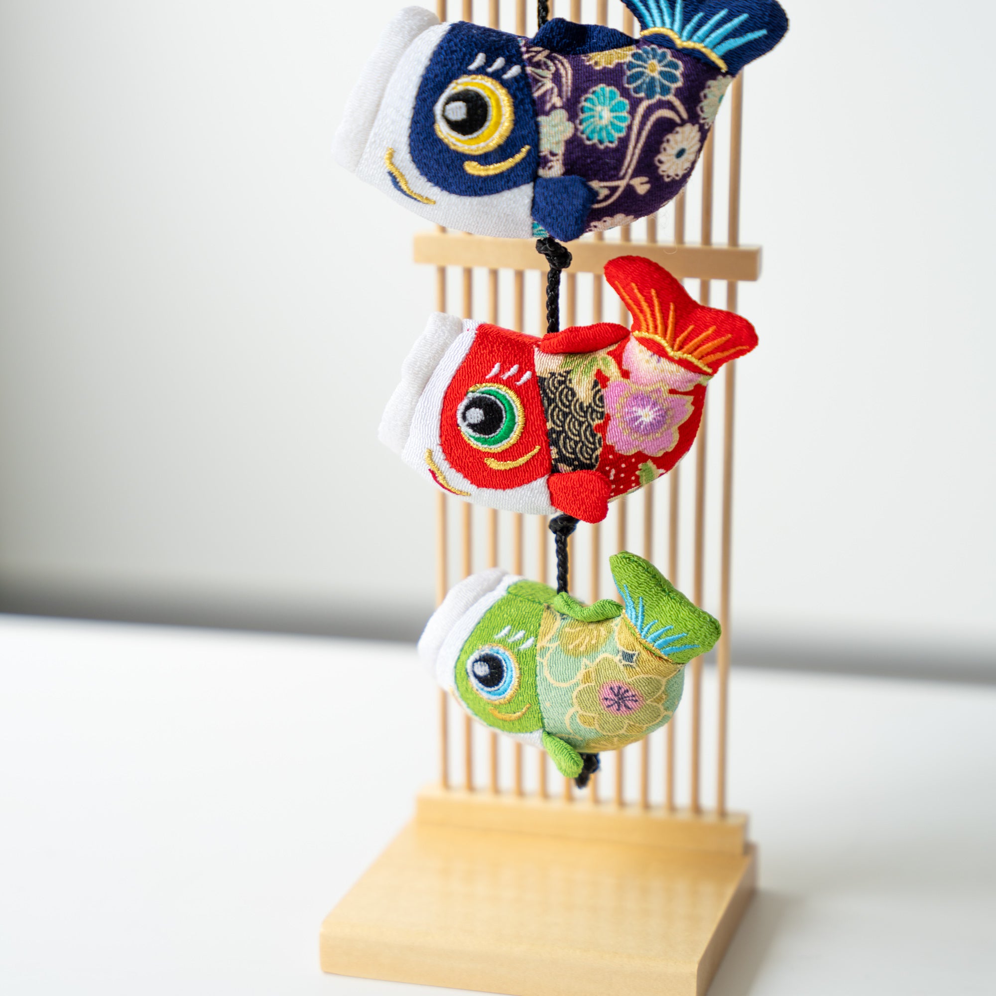 鯉デコ 碧 33cm