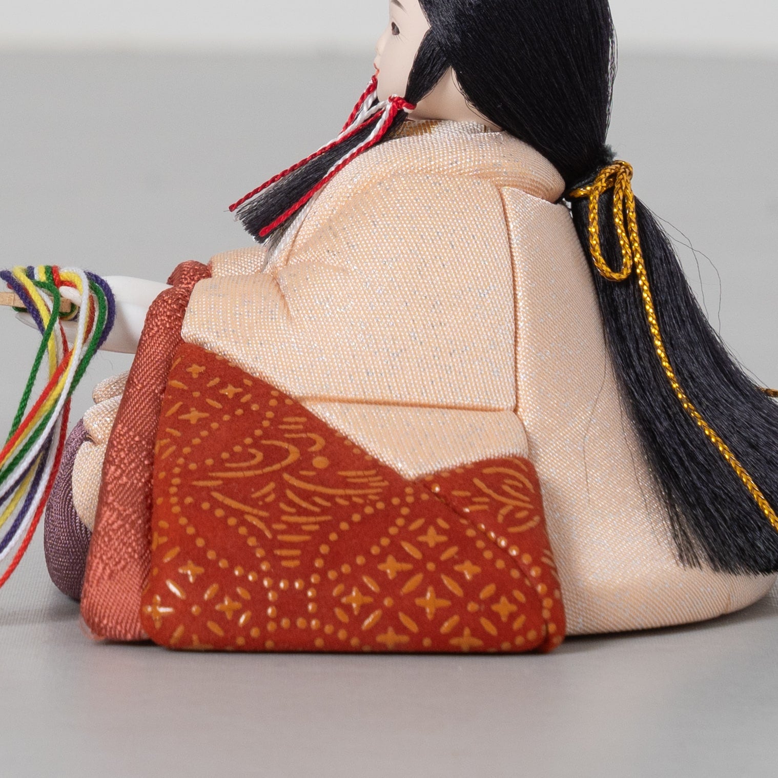 雛人形 陽葵平飾り 一秀 S62 木目込み