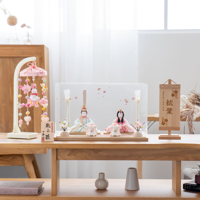 雛人形 心(ここ) 人形ケース 白木 一秀 C-07-02