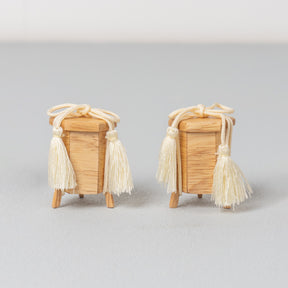 雛人形 和彩 人形ケース 白木 吉藤 紫ピンク刺繍