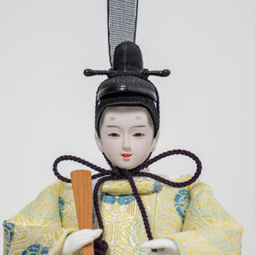 雛人形 和彩 人形ケース 白木 吉藤 黄ピンク