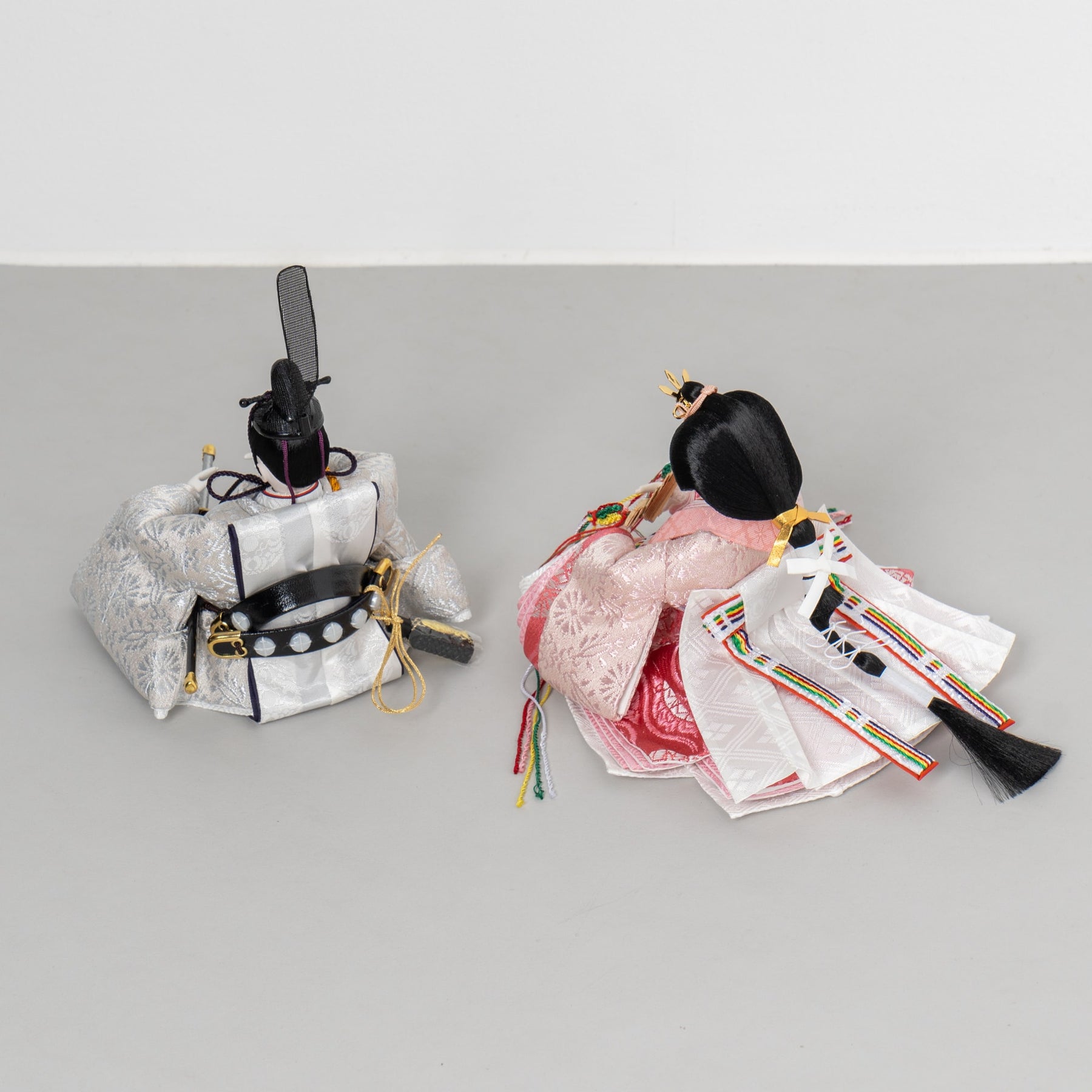 雛人形 貴和 人形ケース ベージュ 吉徳大光 正絹菊紋