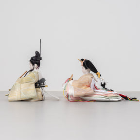 雛人形 貴和 人形ケース ベージュ 吉藤 川島織物