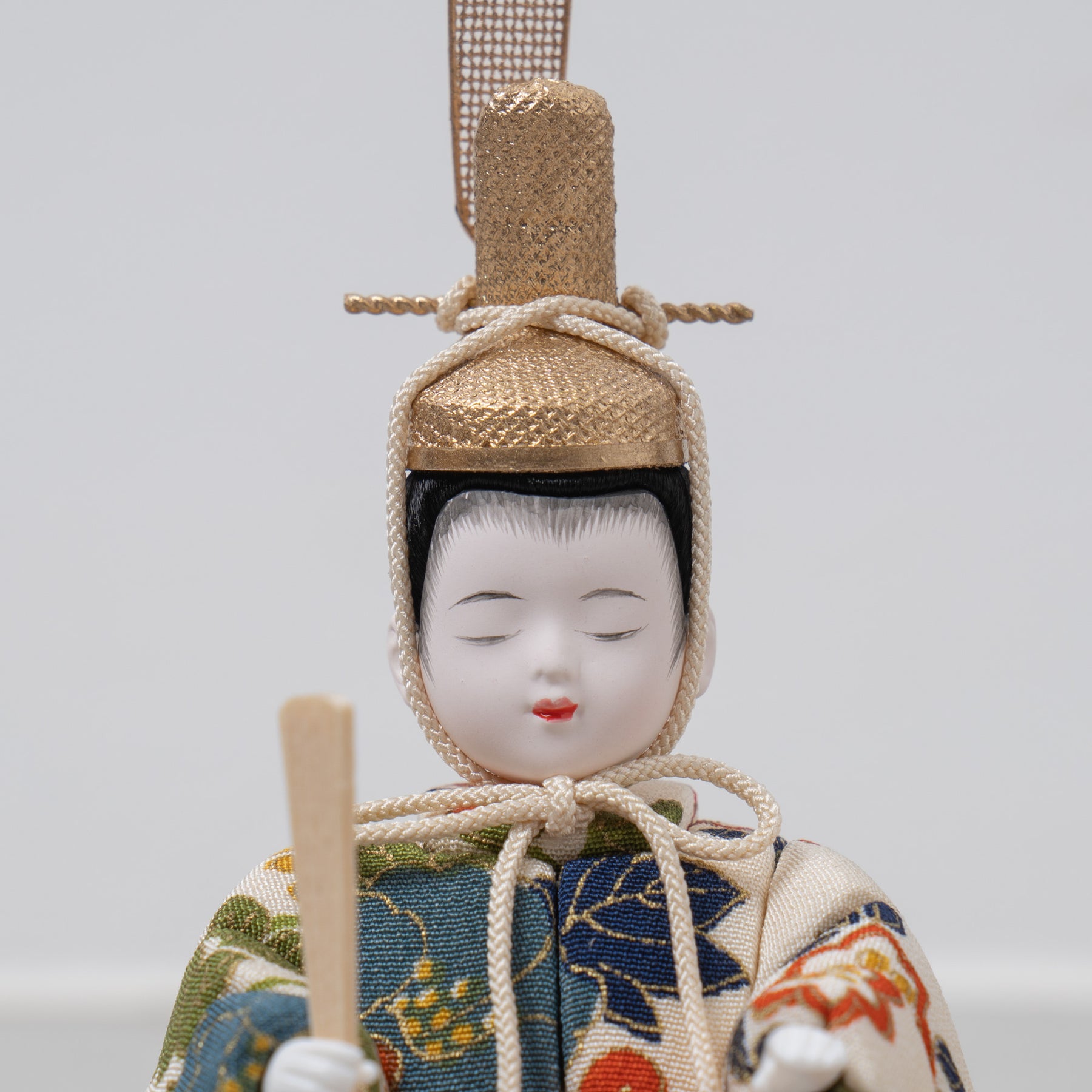 こひな収納飾り 竹千筋細工松つまみ 一秀