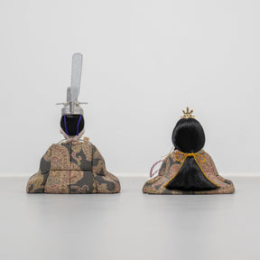 雛人形 こひな収納飾り 竹千筋細工花つまみ 一秀