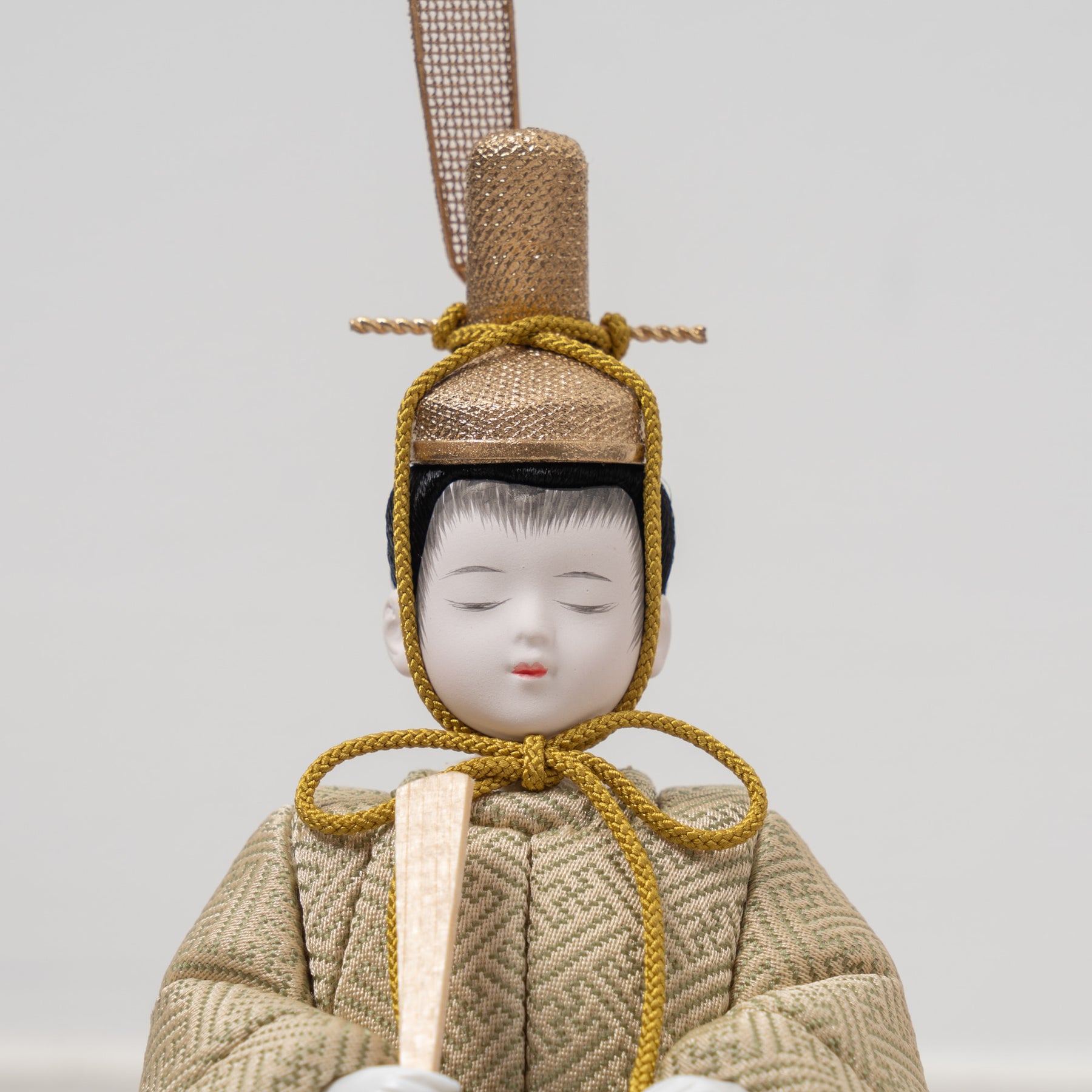 こひな収納飾り ゴールド
